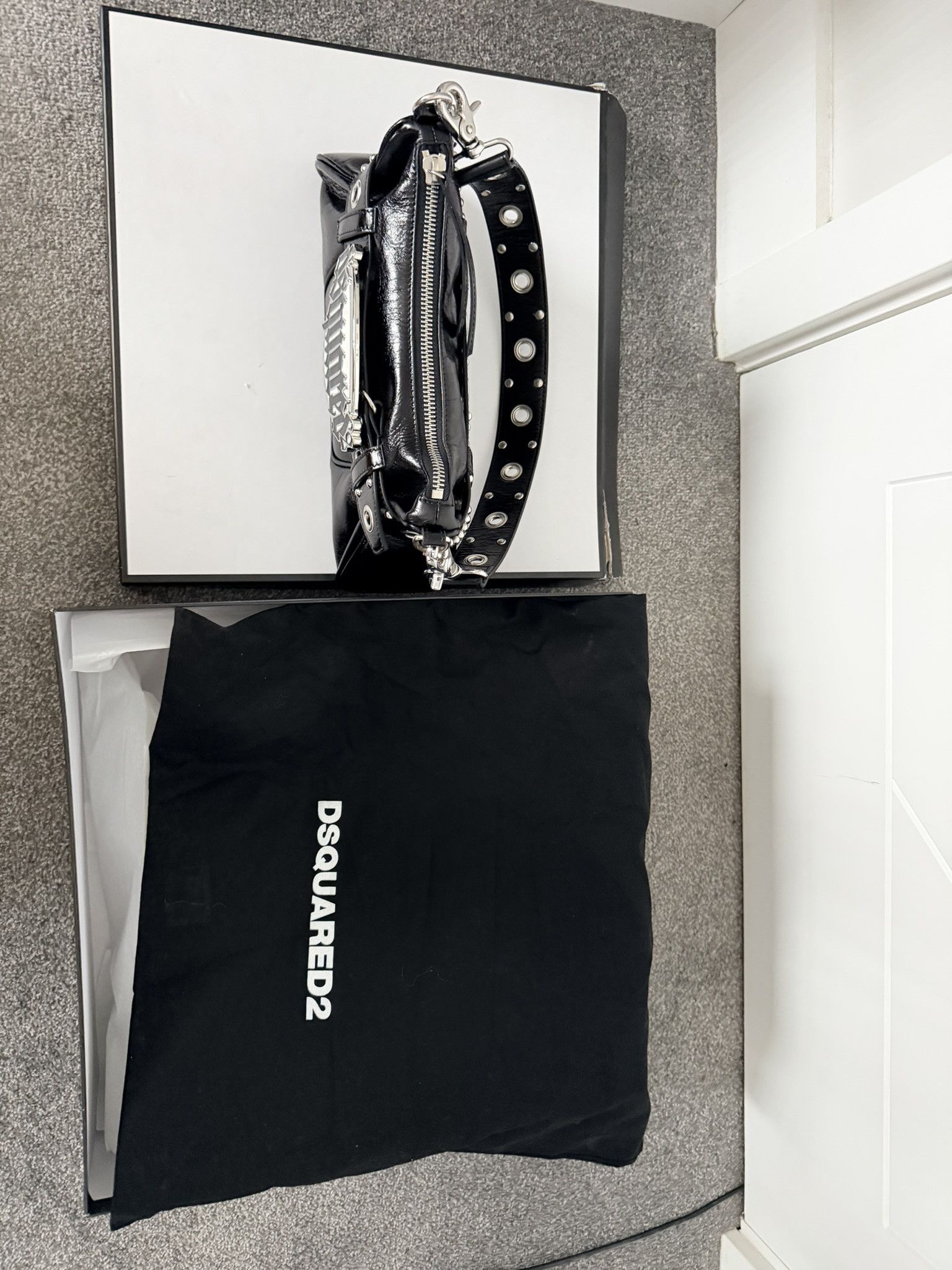 Dsquared2 Gothic DSQUARED2 Belt Bag Size ONE SIZE - 6 Thumbnail