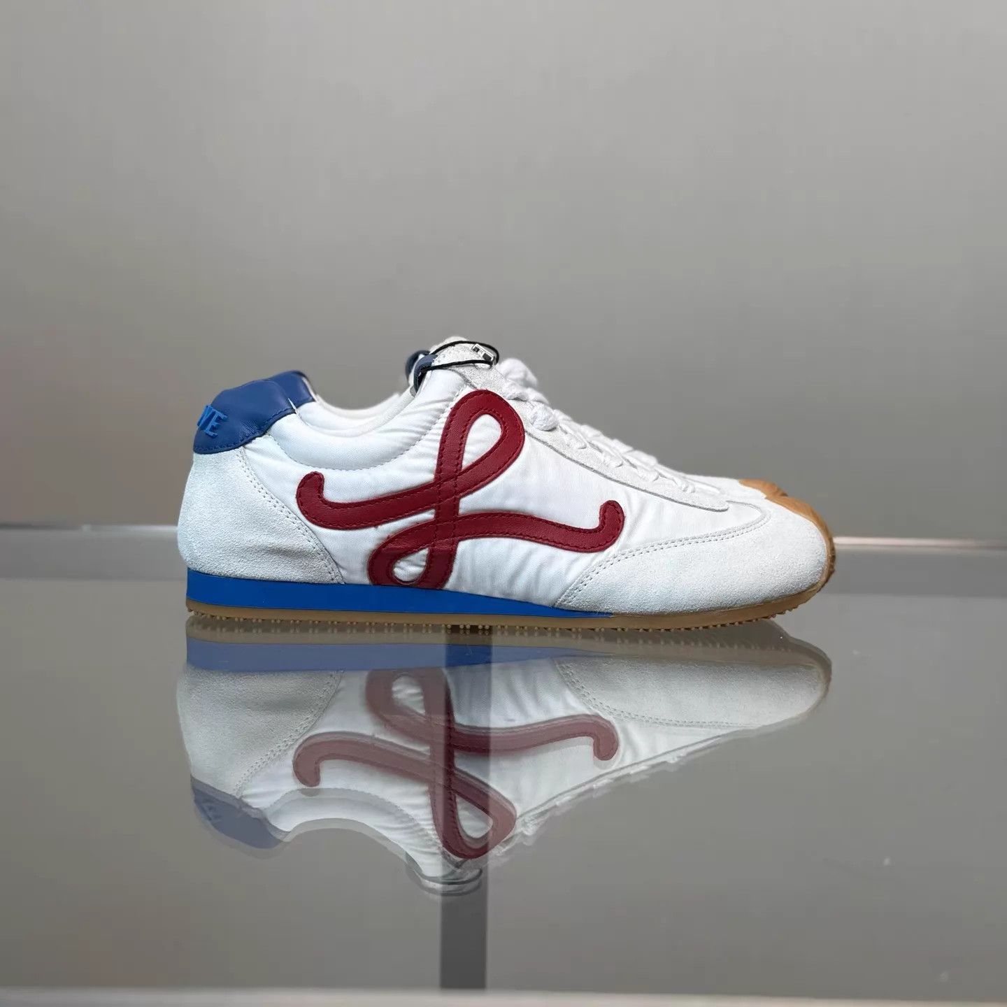 Loewe Loewe Ballet Runner 2.0 White Red Blue 36 Size US 5.5 / IT 35.5 - 4 Thumbnail