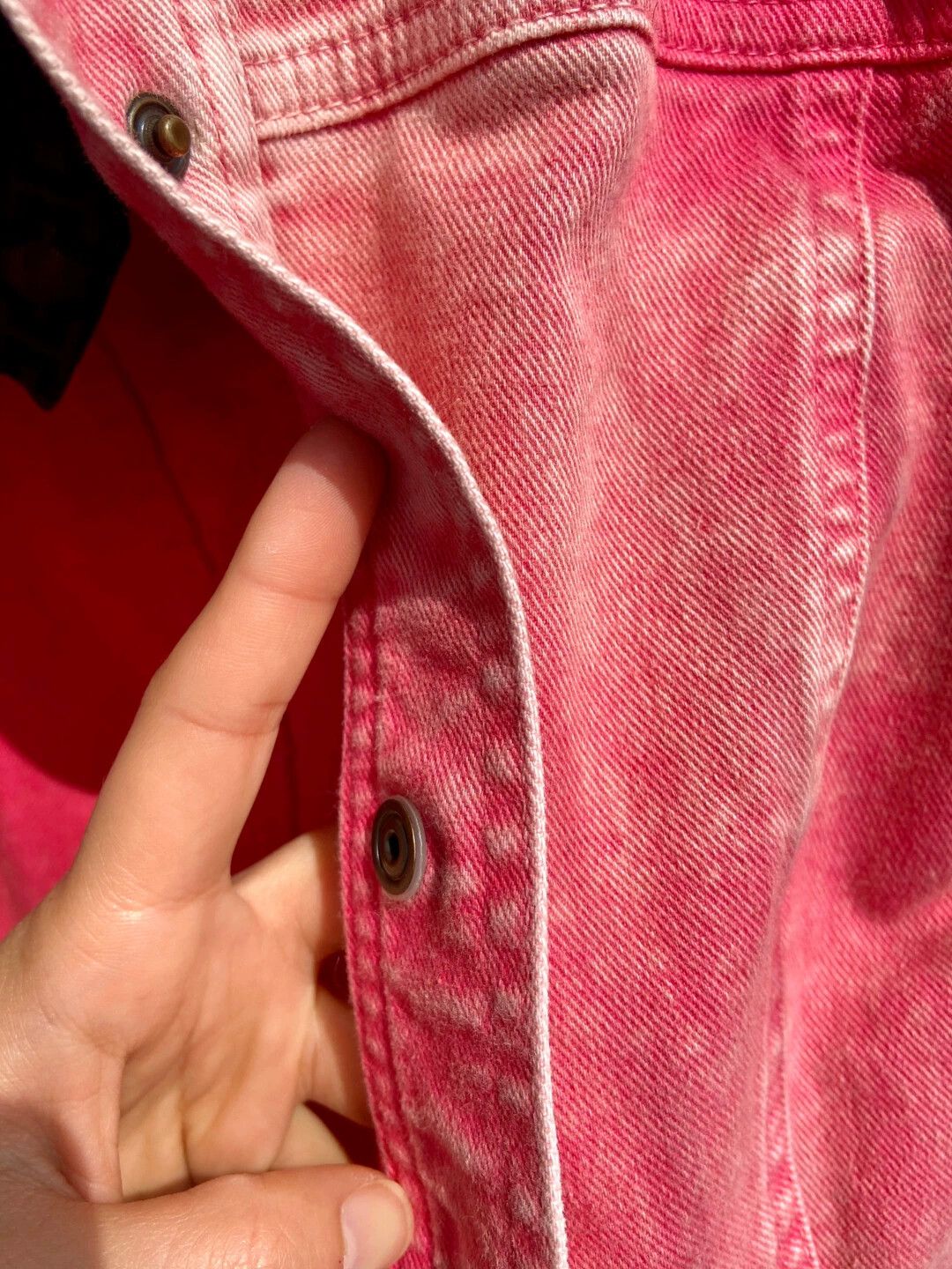Roberto Cavalli Roberto Cavalli Runway Pink Denim Dress 38 Size XS / US 0-2 / IT 36-38 - 8 Thumbnail