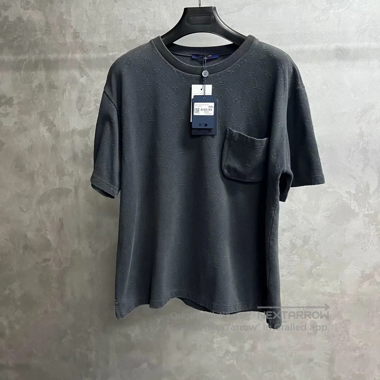 Louis Vuitton Louis Vuitton Gray Crew Neck Short. Size US XXL / EU 58 / 5 - 1 Thumbnail