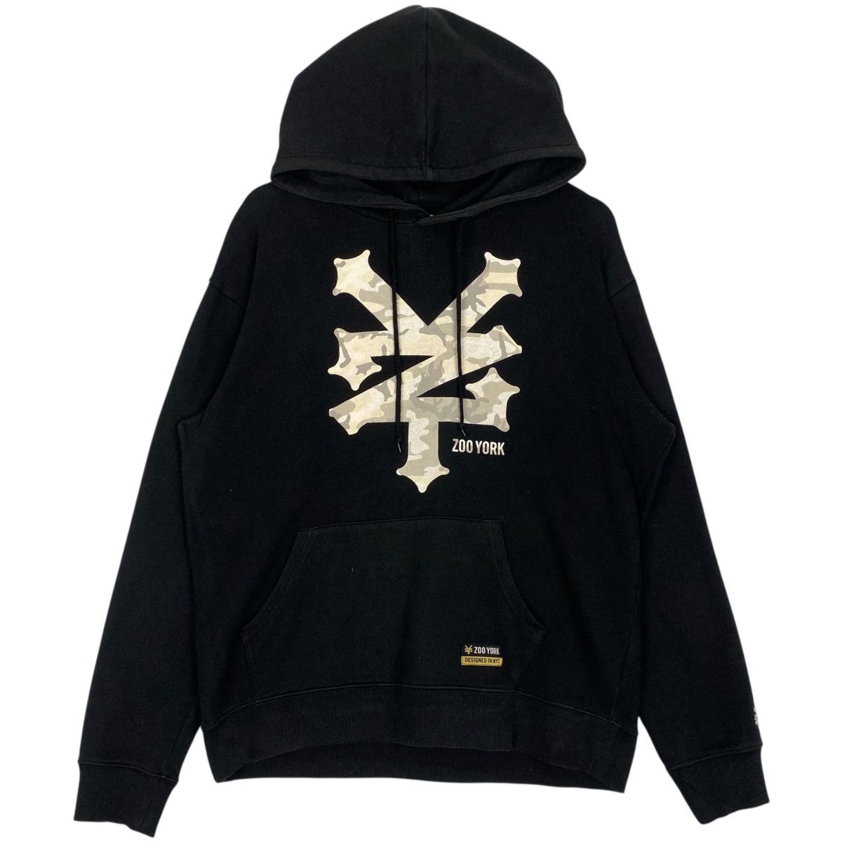 Vintage Vintage Zoo York Full Zip Hoodie Black Pullover Jumper L Size US L / EU 52-54 / 3 - 1 Thumbnail