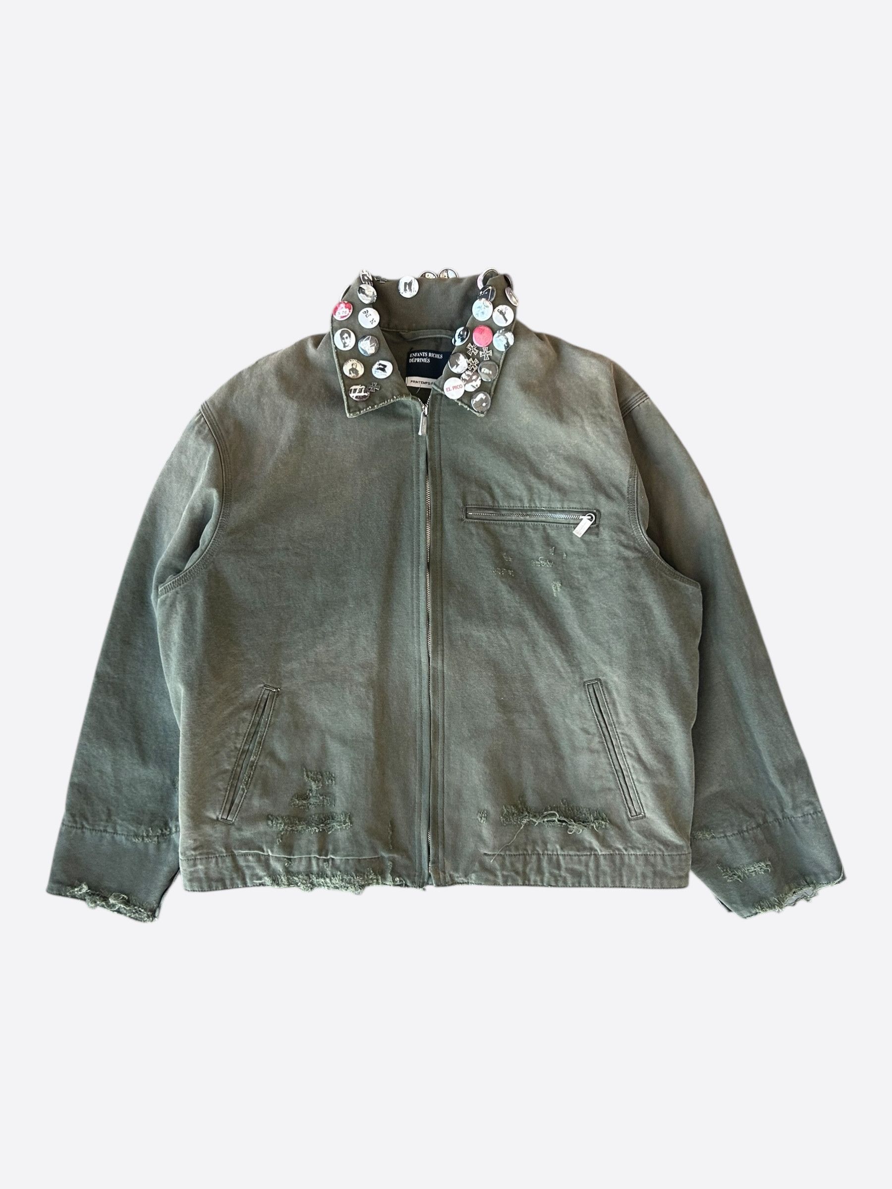 Faded Green Berkley Acid Dealer Work Jacket