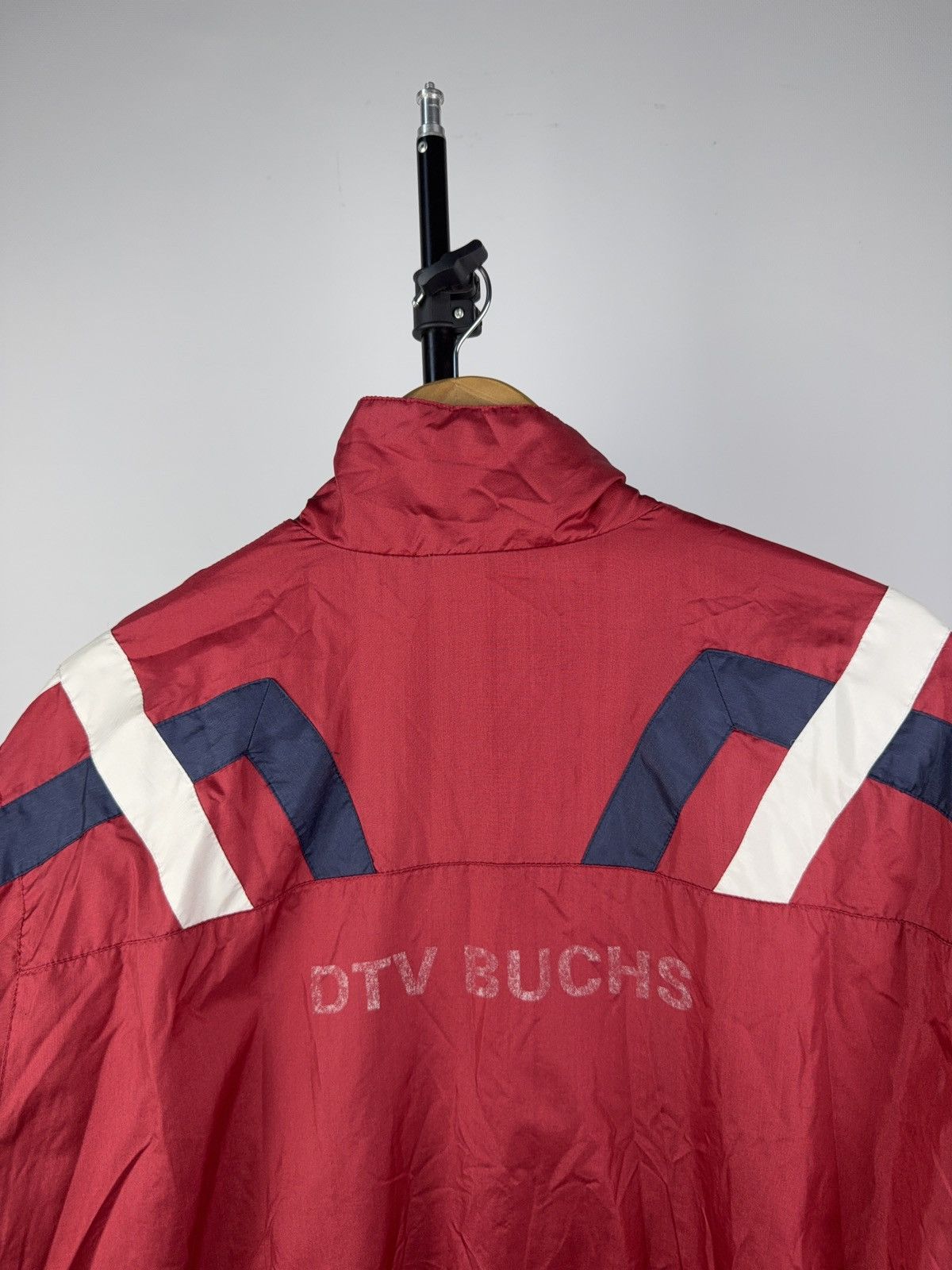 Adidas Vintage Adidas Red Track Jacket DTV BUCHS 90s Size Size US S / EU 44-46 / 1 - 9 Thumbnail