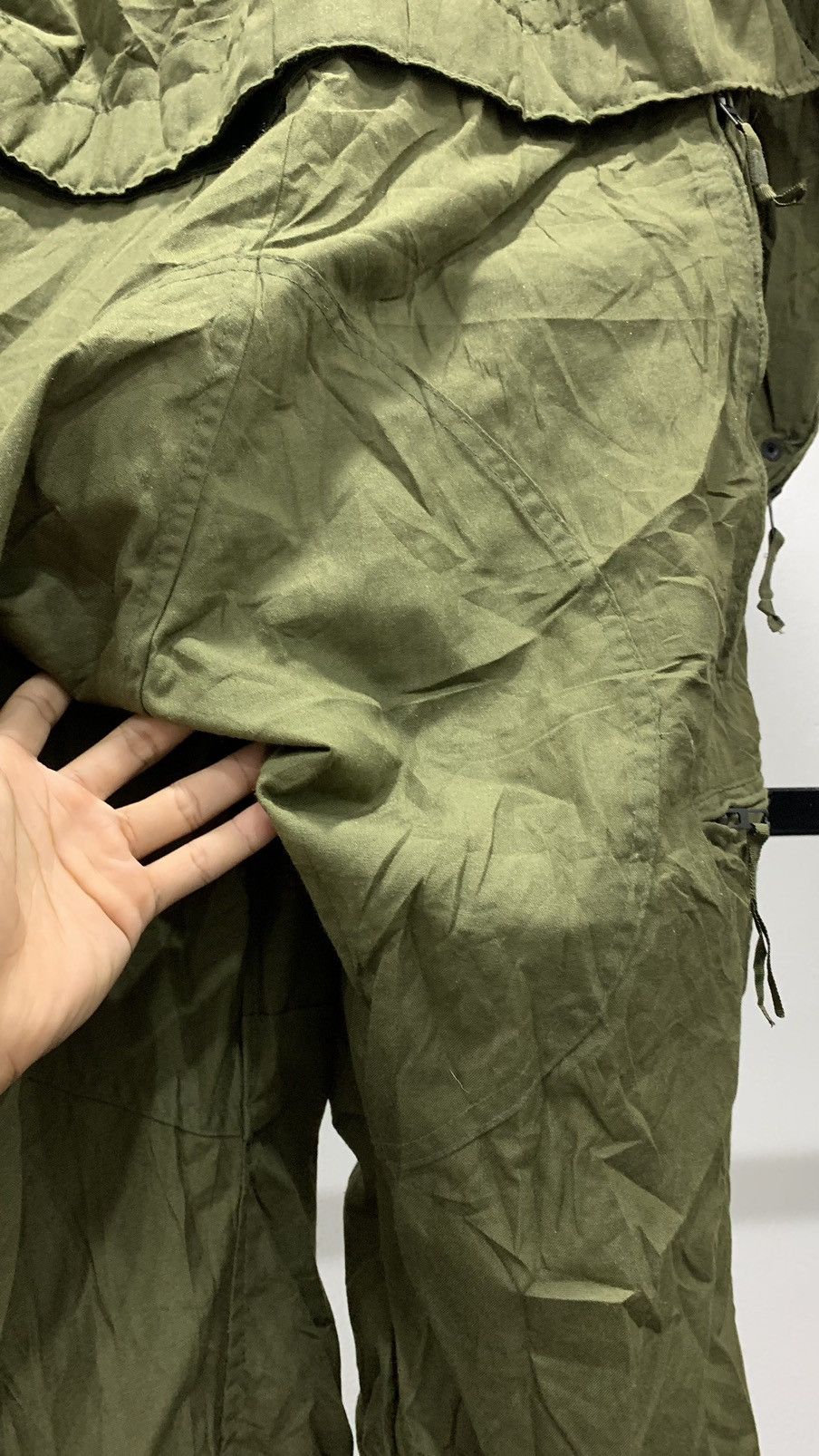 Vintage Military Garments Coverall Tactical Cargo 80s