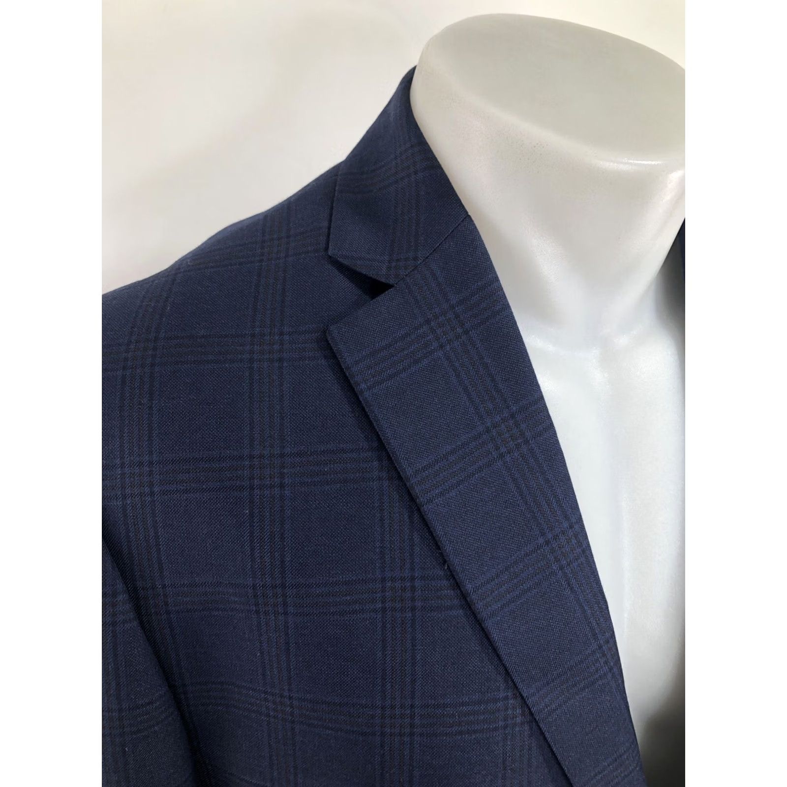 Michael Kors Michael Kors Jacket Mens 42 Long Blue NEW TAGS Windowpane Blazer Size 42R - 2 Thumbnail