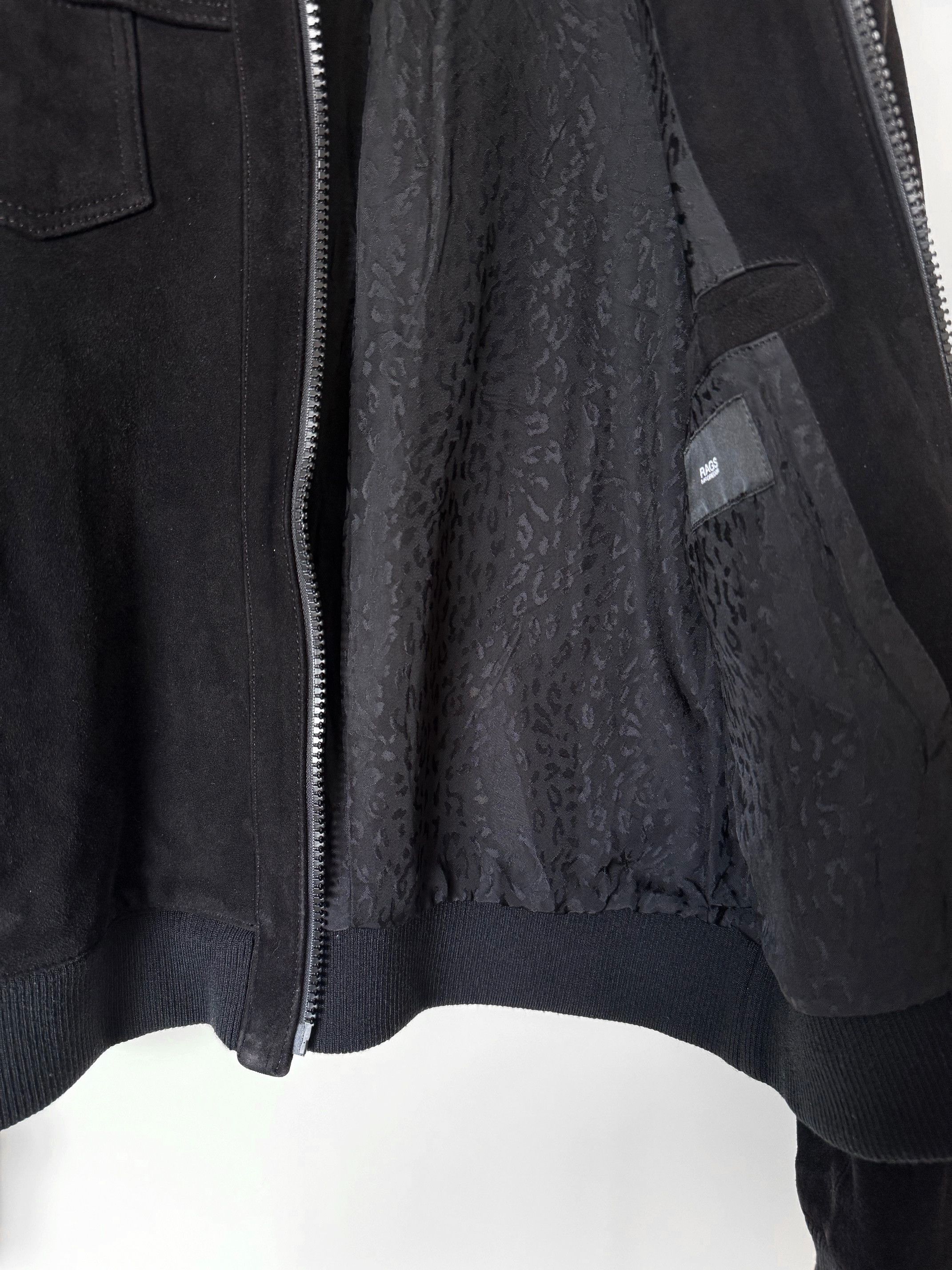 Hedi Slimane Rags McGregor Suede Leather Jacket Size US S / EU 44-46 / 1 - 4 Thumbnail