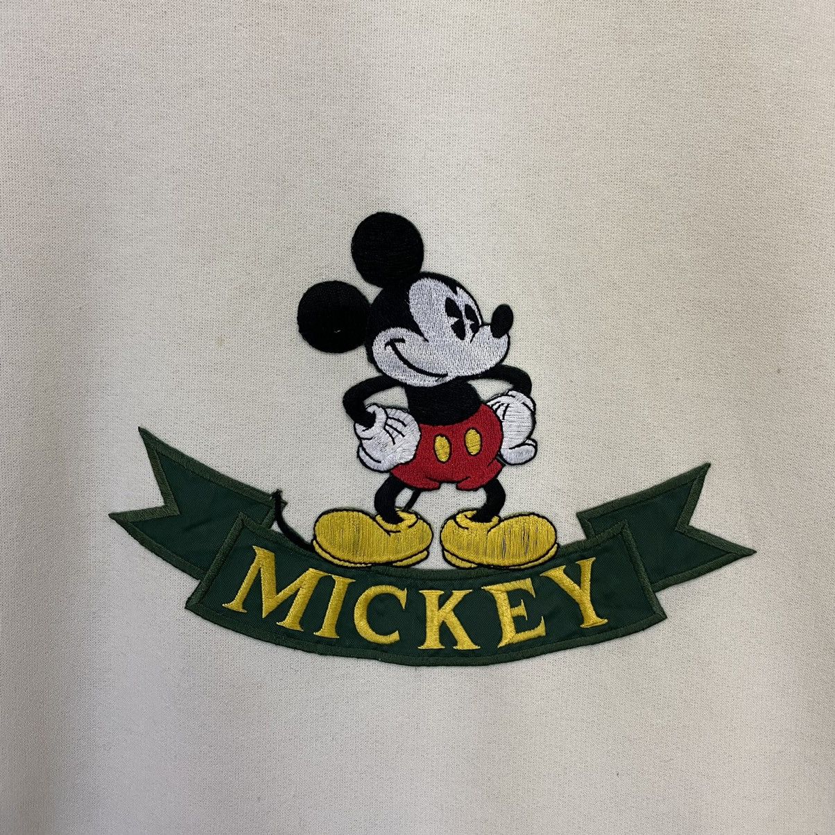 Disney × Mickey Mouse × Vintage Vintage 90s Mickey Mouse Crewneck Sweatshirt Size US XL / EU 56 / 4 - 6 Thumbnail