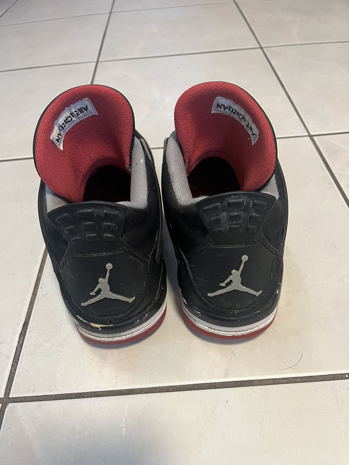 Jordan Brand Retro Bred Jordan 4s 2012 Size 10 Size US 10 / EU 43 - 3 Thumbnail