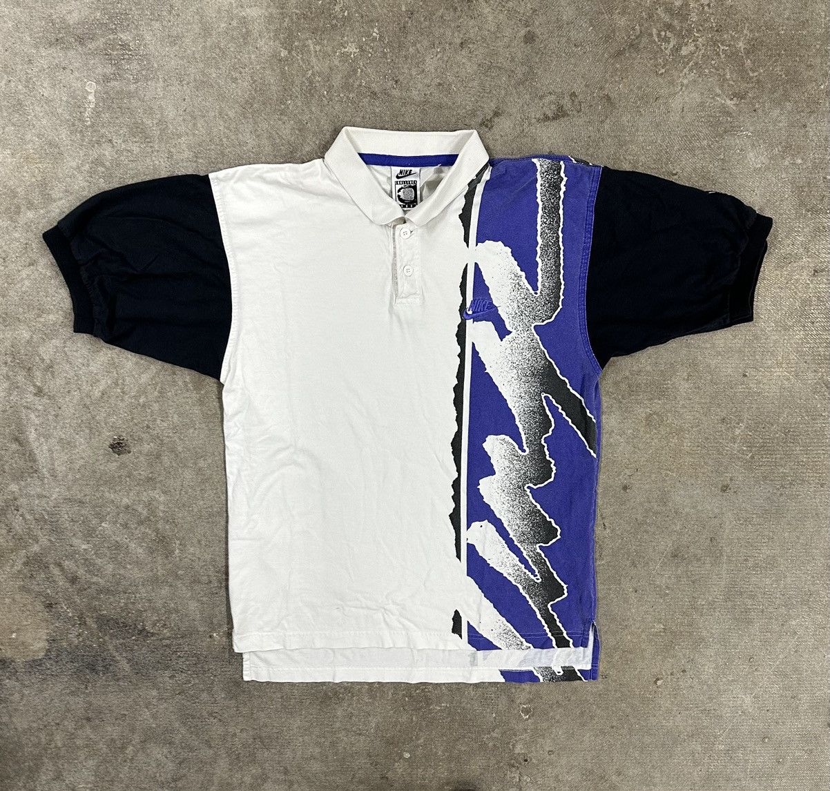 Nike Vintage 90s Nike Challenge Court Agassi Polo T-Shirt Size US M / EU 48-50 / 2 - 1 Thumbnail