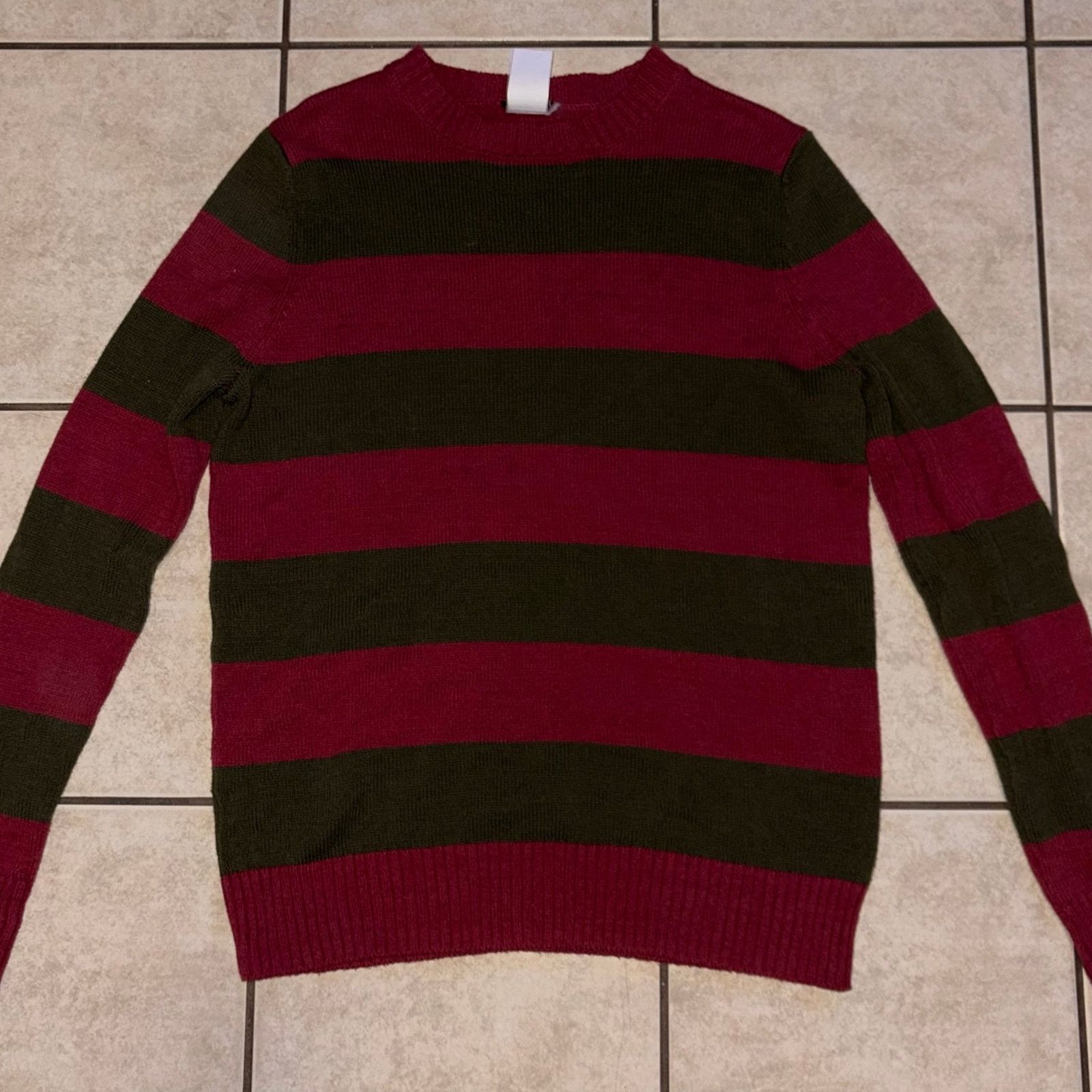 Warner Bros A nightmare on elm street Freddy Krueger Sweater small men’s Size US S / EU 44-46 / 1 - 2 Thumbnail