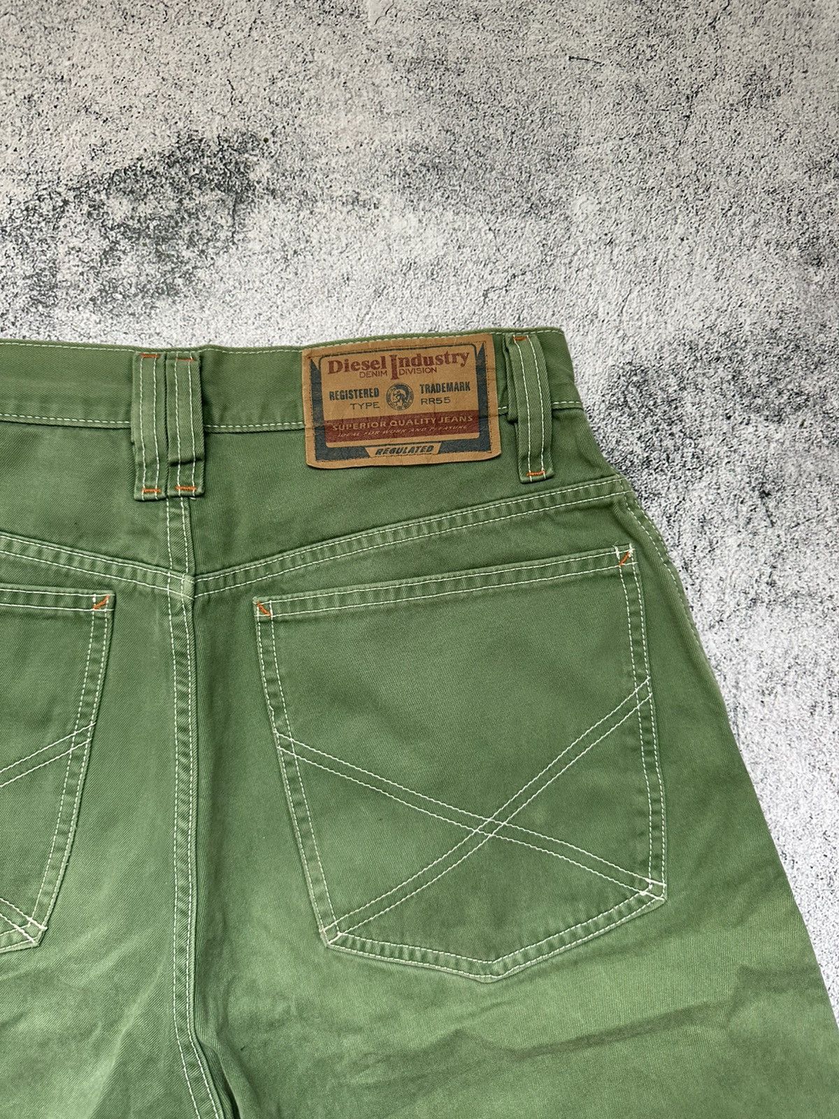 Diesel Vintage Diesel Green Fit Denim Shorts Size US 28 / EU 44 - 10 Thumbnail
