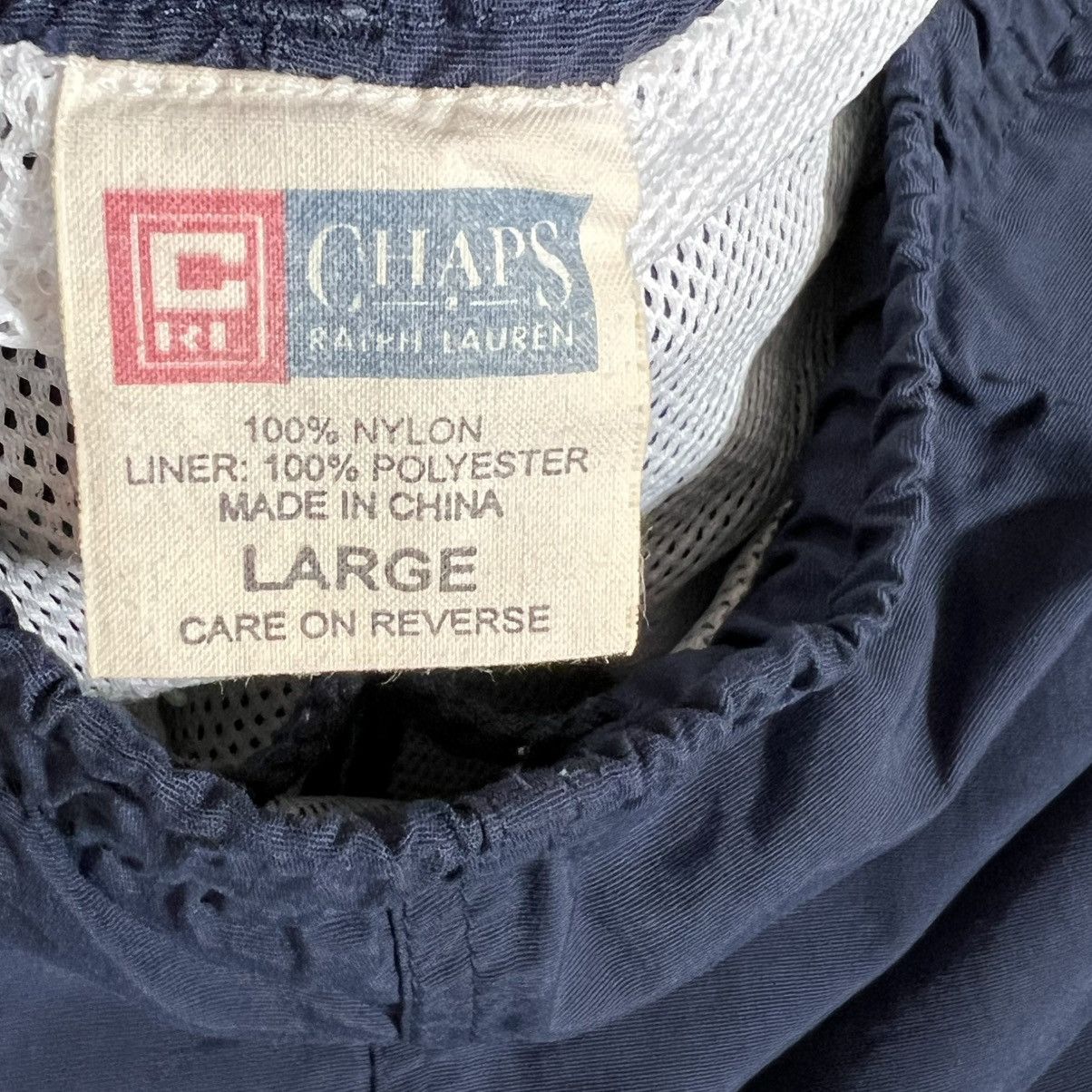 Chaps Ralph Lauren Vtg Chaps Ralph Lauren Spell Out Lined Shorts Swim Trunks Size US 36 / EU 52 - 3 Thumbnail