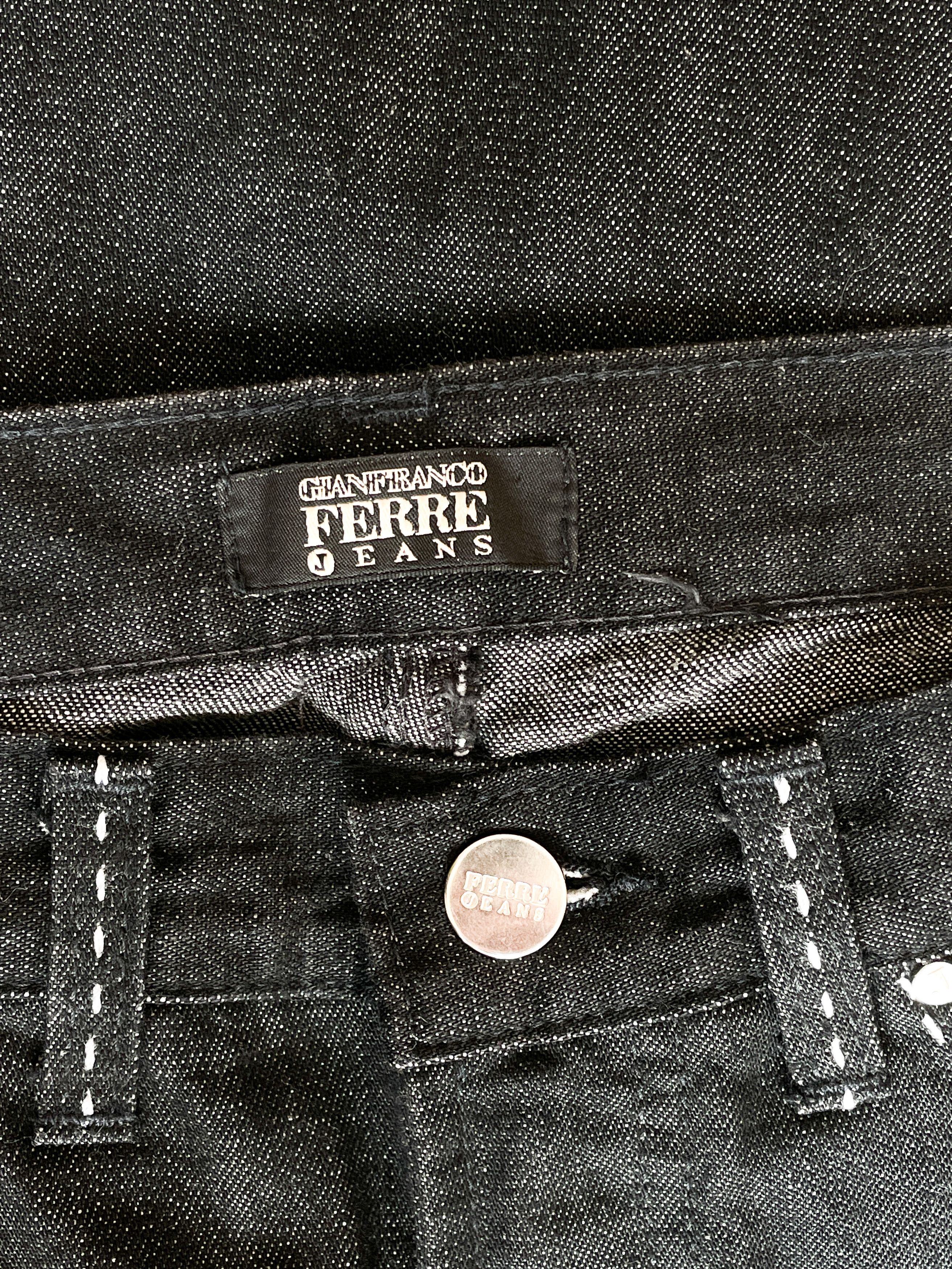 very long jeans