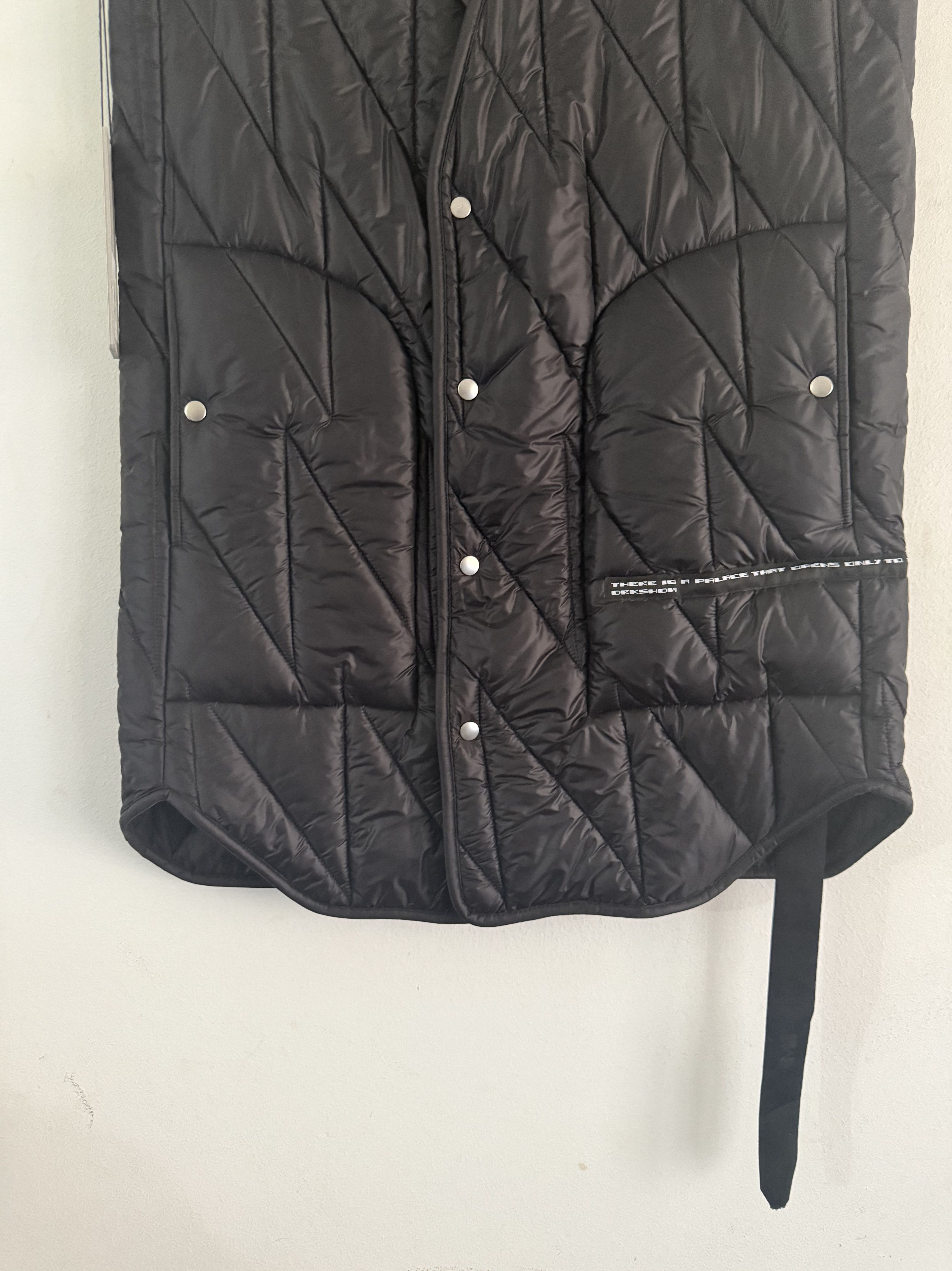 Rick Owens Drkshdw Rick Owens Quilted Puffer Vest Size US S / EU 44-46 / 1 - 9 Thumbnail