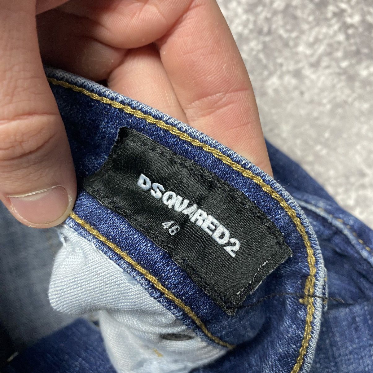 Dsquared2 Luxury Dsquared2 Hype y2k blue denim destressed style jeans Size US 30 / EU 46 - 11 Thumbnail