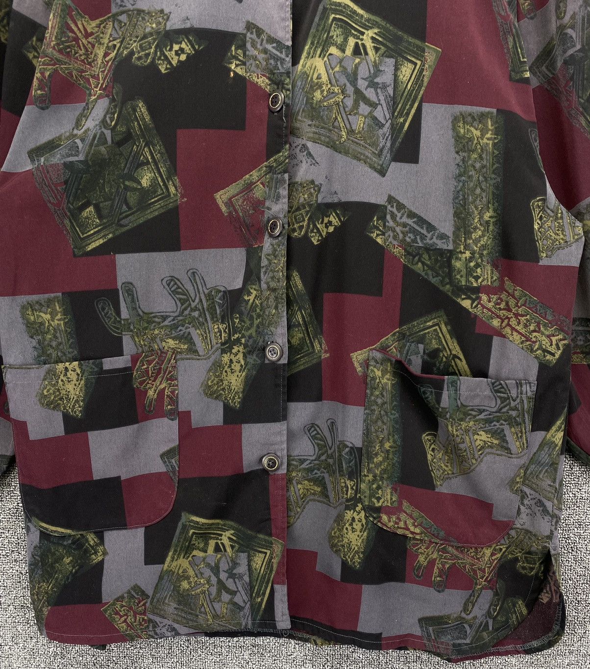 Japanese Brand Vintage Nuance Flowers Button Up Cardigan Jacket Size M / US 6-8 / IT 42-44 - 6 Thumbnail