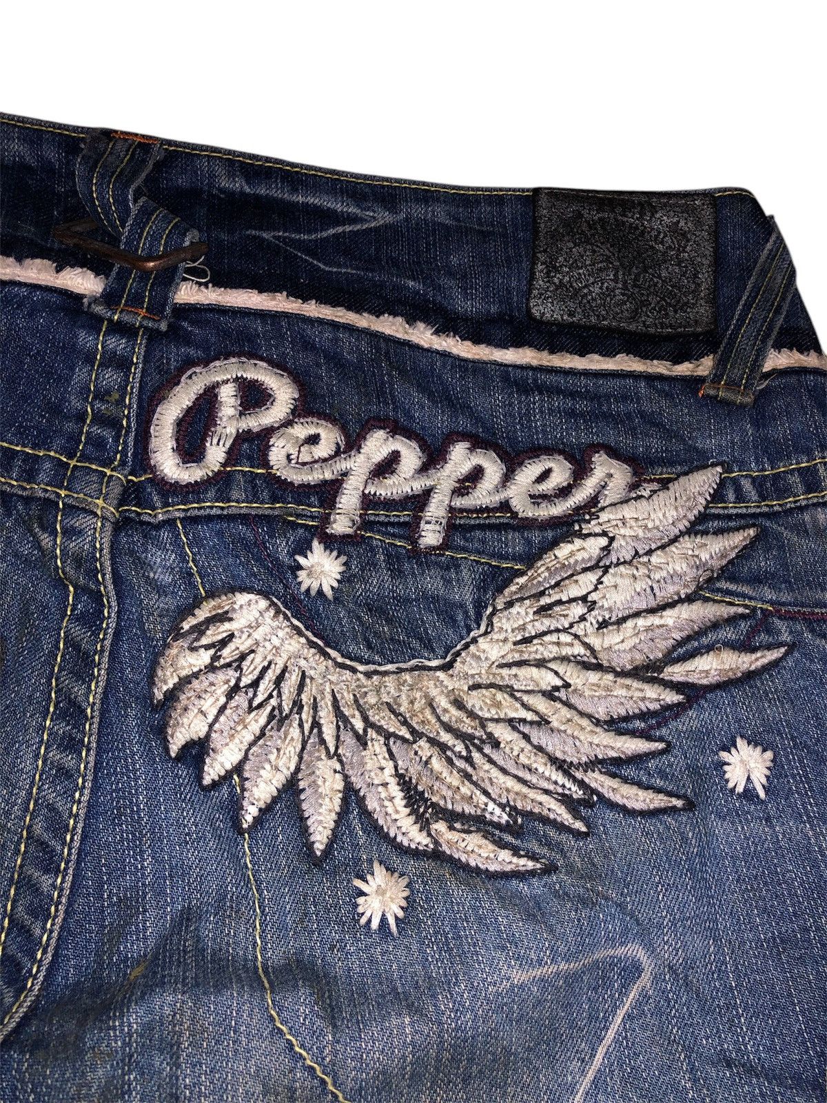 Blue Blue Japan × Designer × Japanese Brand Vintage Red Pepper Gold Label R.P 262, L.B.D Size US 30 / EU 46 - 10 Thumbnail