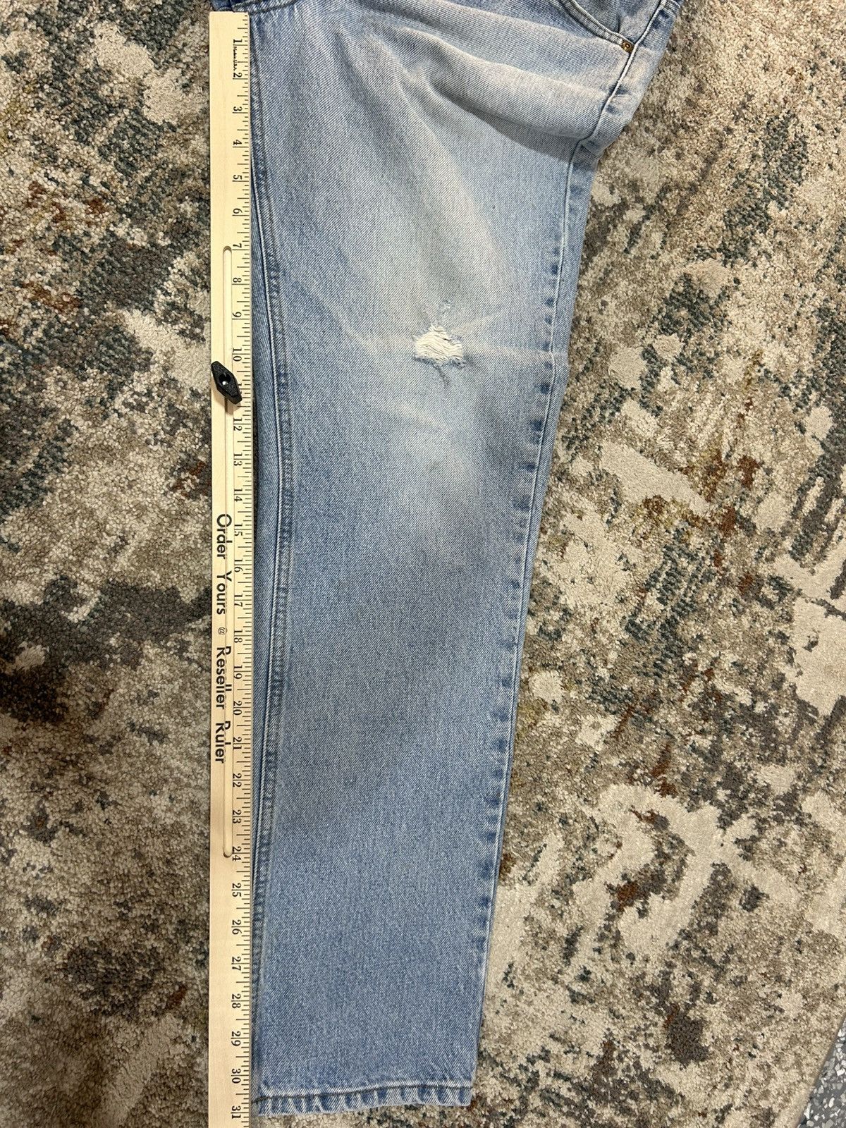Carhartt Carhartt Light Wash Denim Jeans Size US 34 / EU 50 - 9 Thumbnail