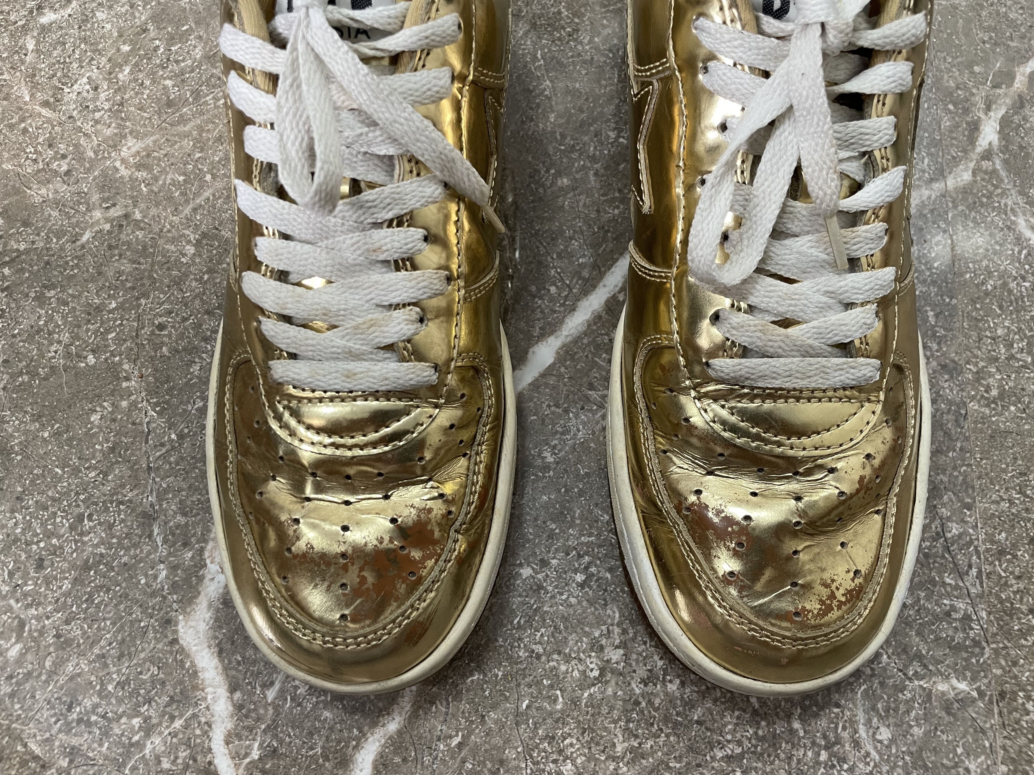 Bape OG Bape Foil Bapesta - Nigo Era Size US 10 / EU 43 - 5 Thumbnail