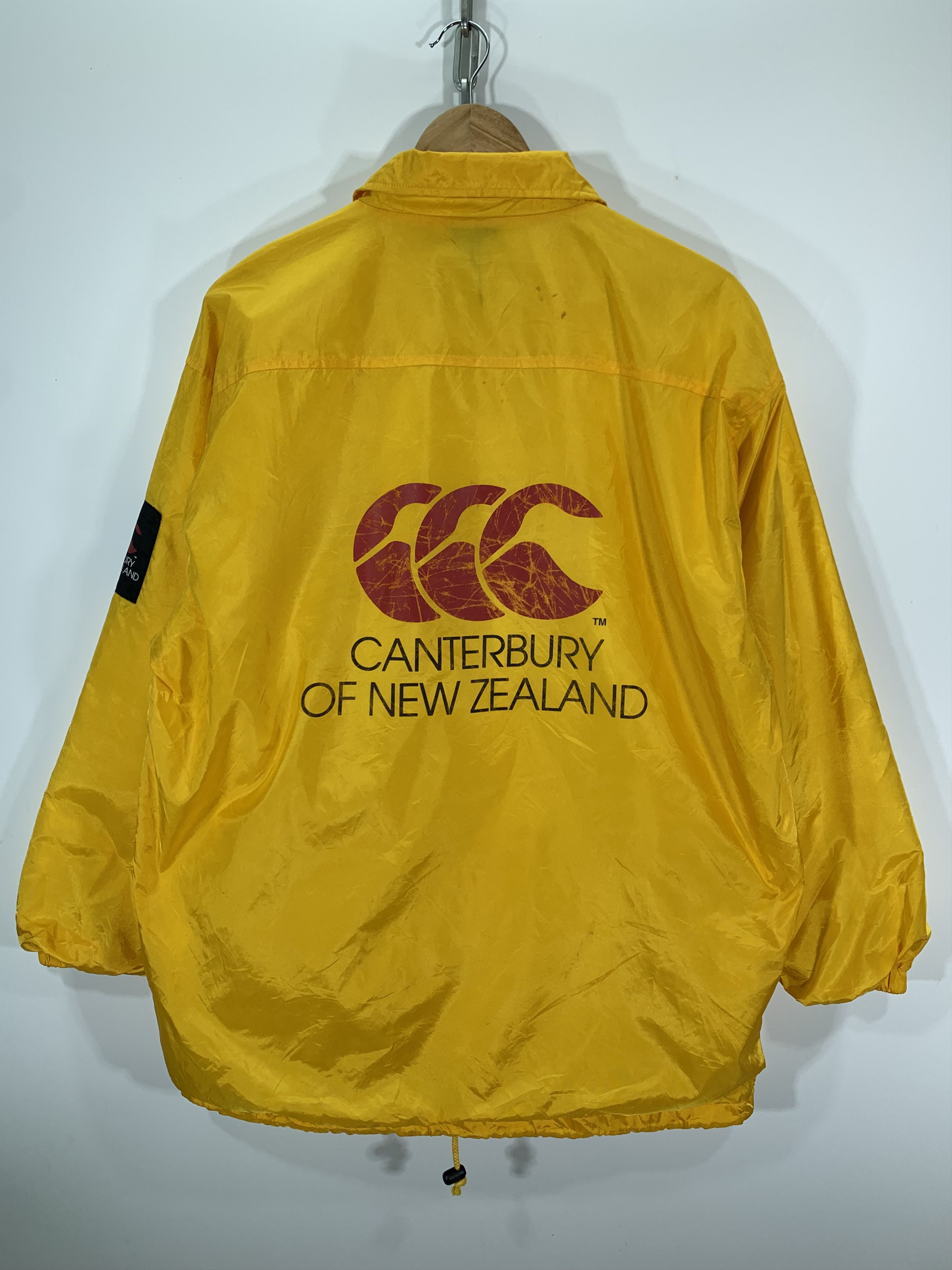 Canterbury of New Zealand Vintage Canterbury Yellow nylon jacket Size US L / EU 52-54 / 3 - 1 Thumbnail