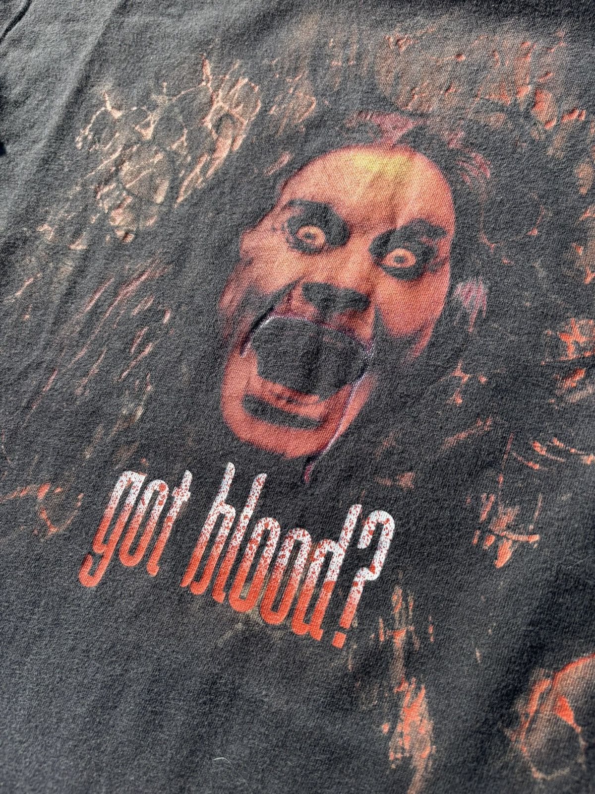 Band Tees RARE Vintage 2001 Ozzy Osbourne Got Blood? T Shirt Size US XL / EU 56 / 4 - 3 Thumbnail