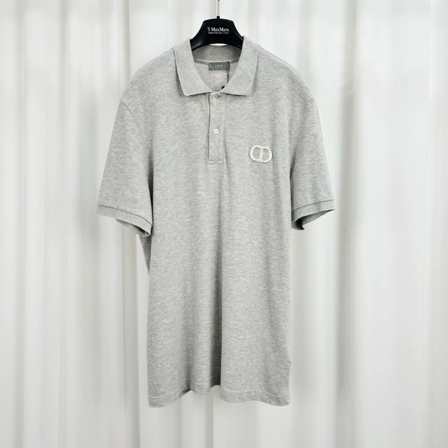 Dior Dior New Gray Embroidered CD Polo Size US XXL / EU 58 / 5 - 1 Thumbnail