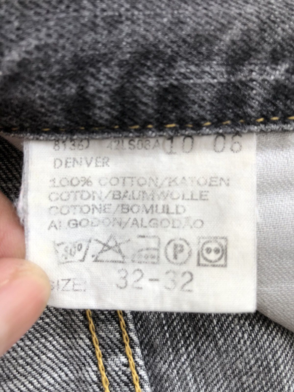 Lee Japanese Lee Flared Jeans Distressed Jeans Size US 32 / EU 48 - 16 Thumbnail