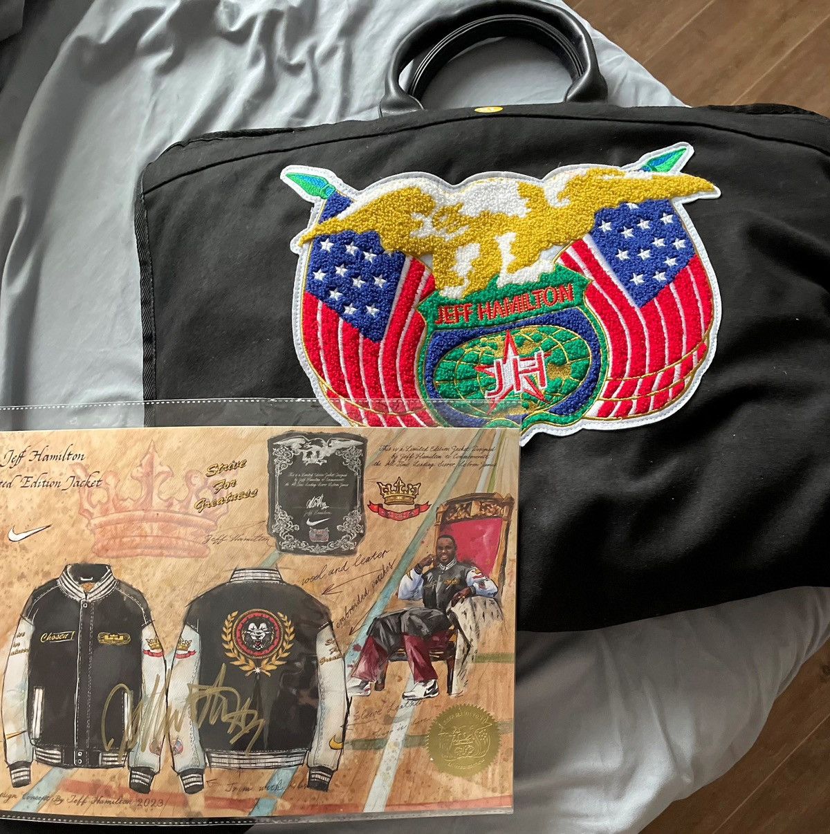 Jeff Hamilton Lebron James x Nike x Jeff Hamilton Size US XL / EU 56 / 4 - 4 Thumbnail