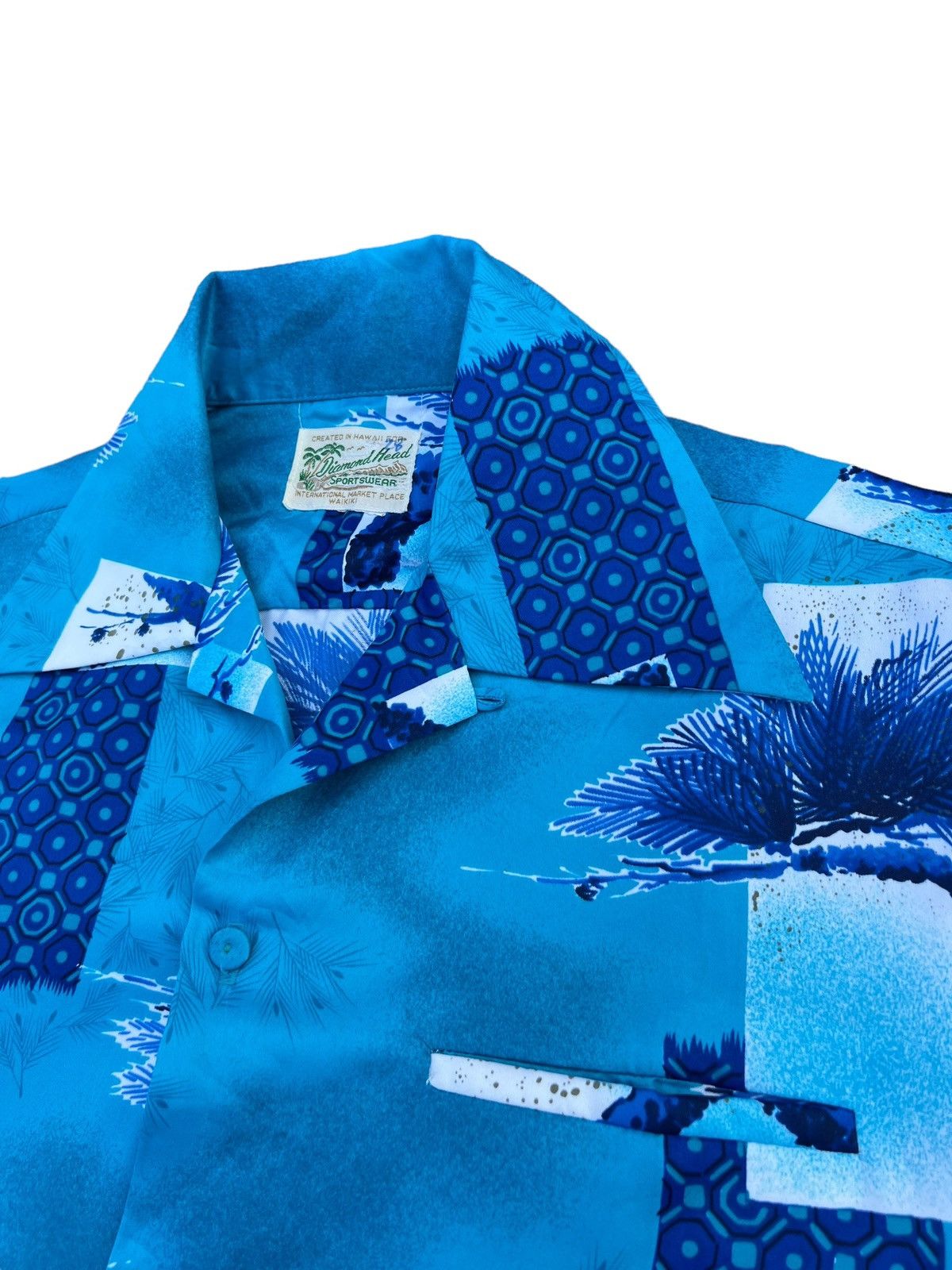 Diamond Head Vintage 70s Diamond Head Sportswear Hawaiian Shirt Size US L / EU 52-54 / 3 - 3 Thumbnail
