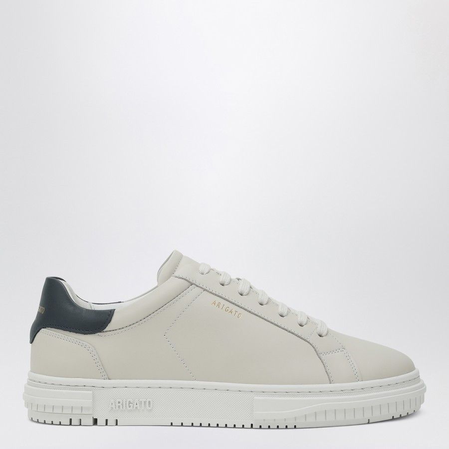 o1d2blof0725 Logo Low-Top Sneakers in White/Dark Blue
