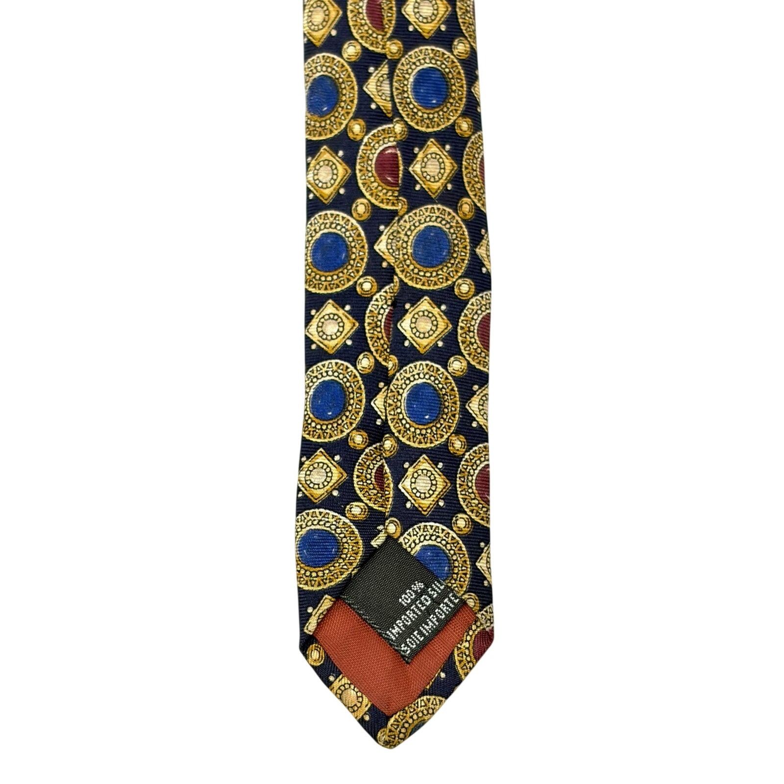 Christian Dior Monsieur Christian Dior Abstract Pattern Tie Size ONE SIZE - 5 Thumbnail