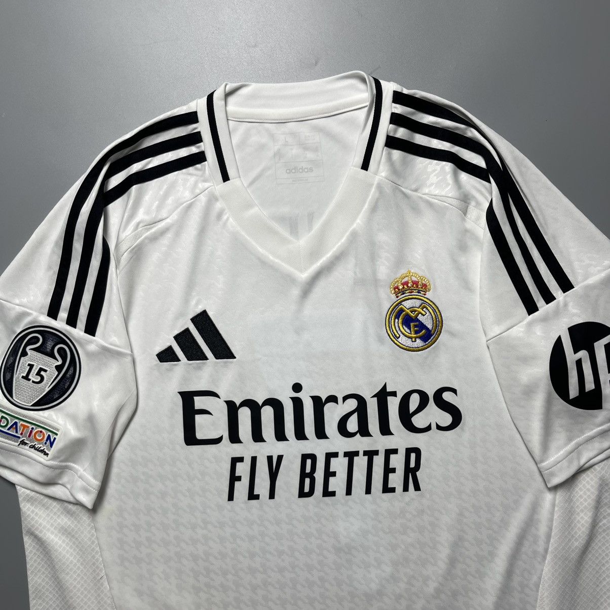 Adidas REAL MADRID ADIDAS 2024/2025 FOOTBALL HOME JERSEY #7 VINI Size US L / EU 52-54 / 3 - 4 Thumbnail