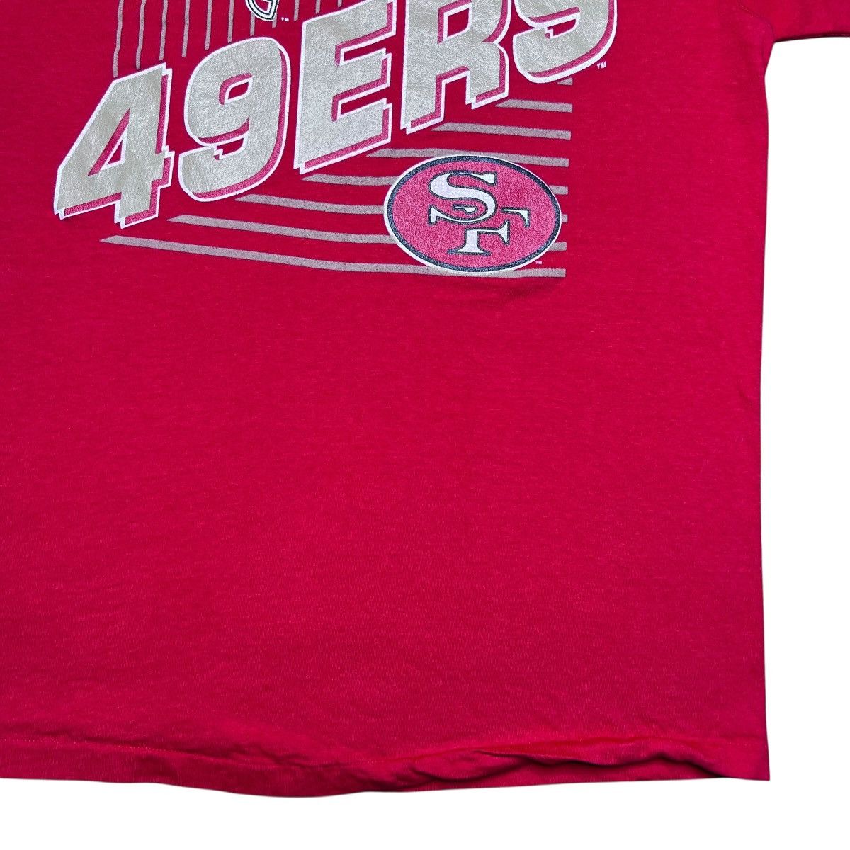 Champion 1980s NFL San Francisco 49ers Spell Out Champion Graphic Tee Size US L / EU 52-54 / 3 - 9 Thumbnail