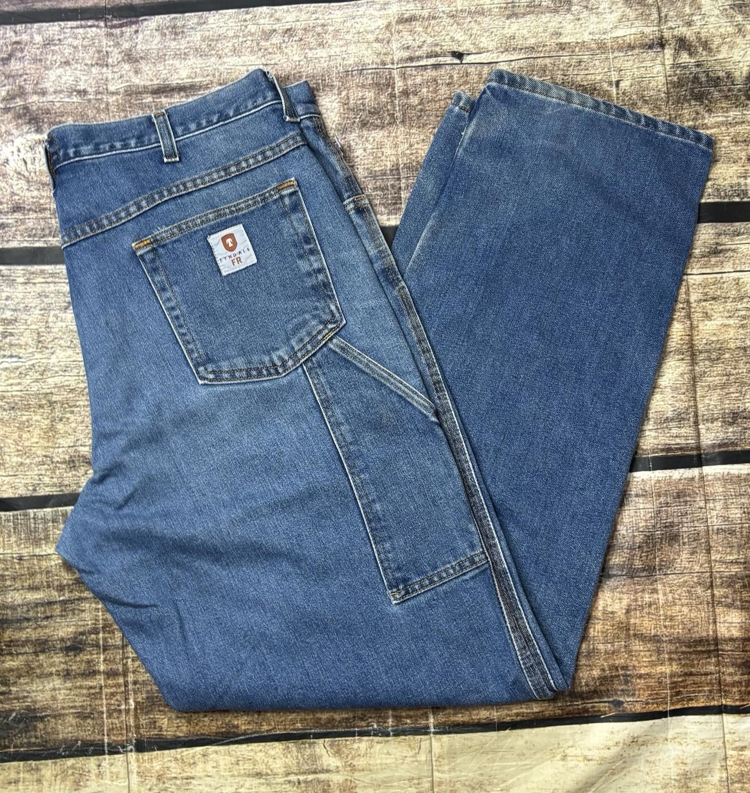 Other Tyndale Jeans Mens 38x33 FR Fire Resistant Carpenter Arc 15 Size US 38 / EU 54 - 1 Thumbnail