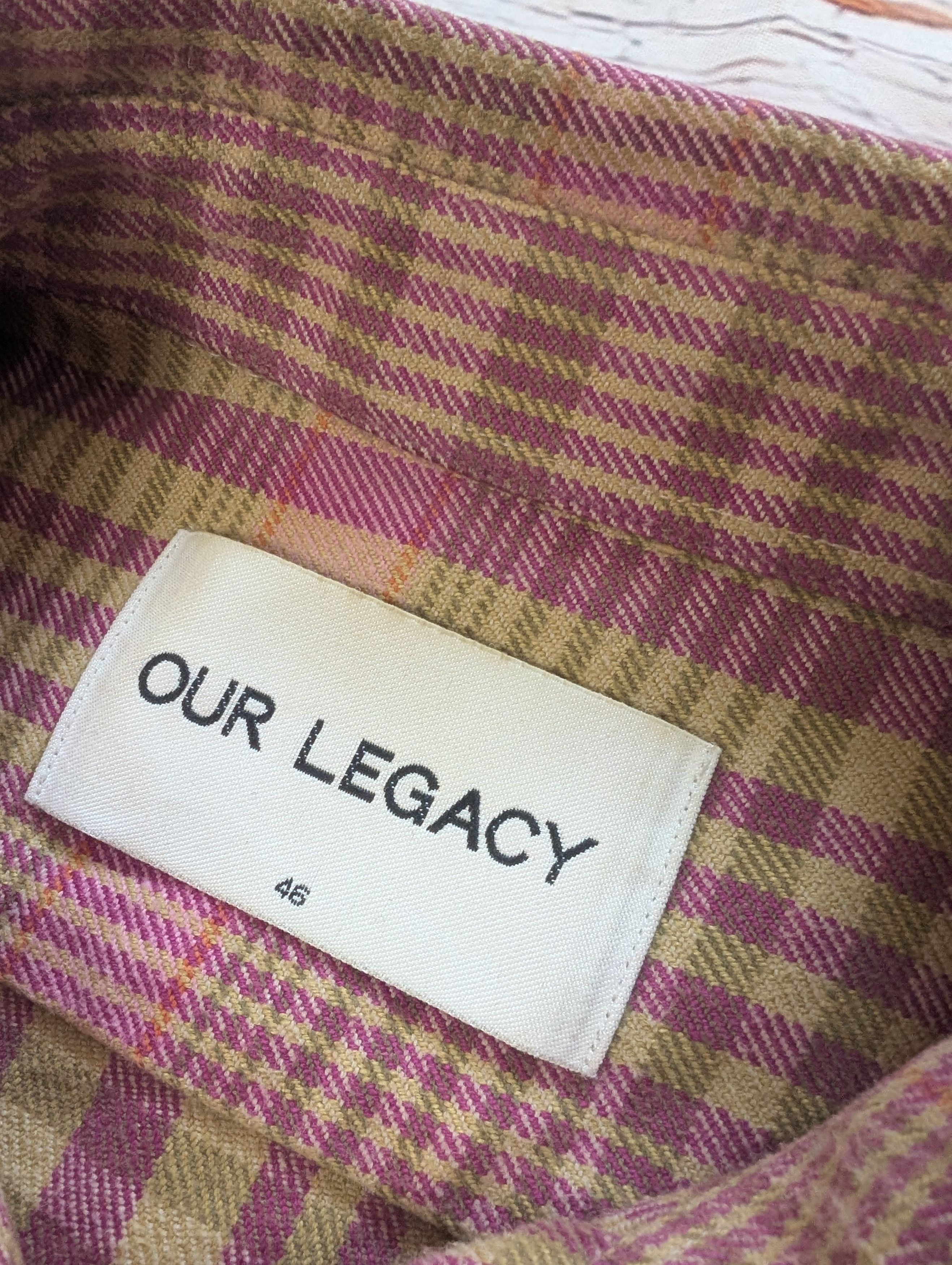 Our Legacy Our Legacy heavy colorful flannel overshirt jacket Size US M / EU 48-50 / 2 - 2 Thumbnail