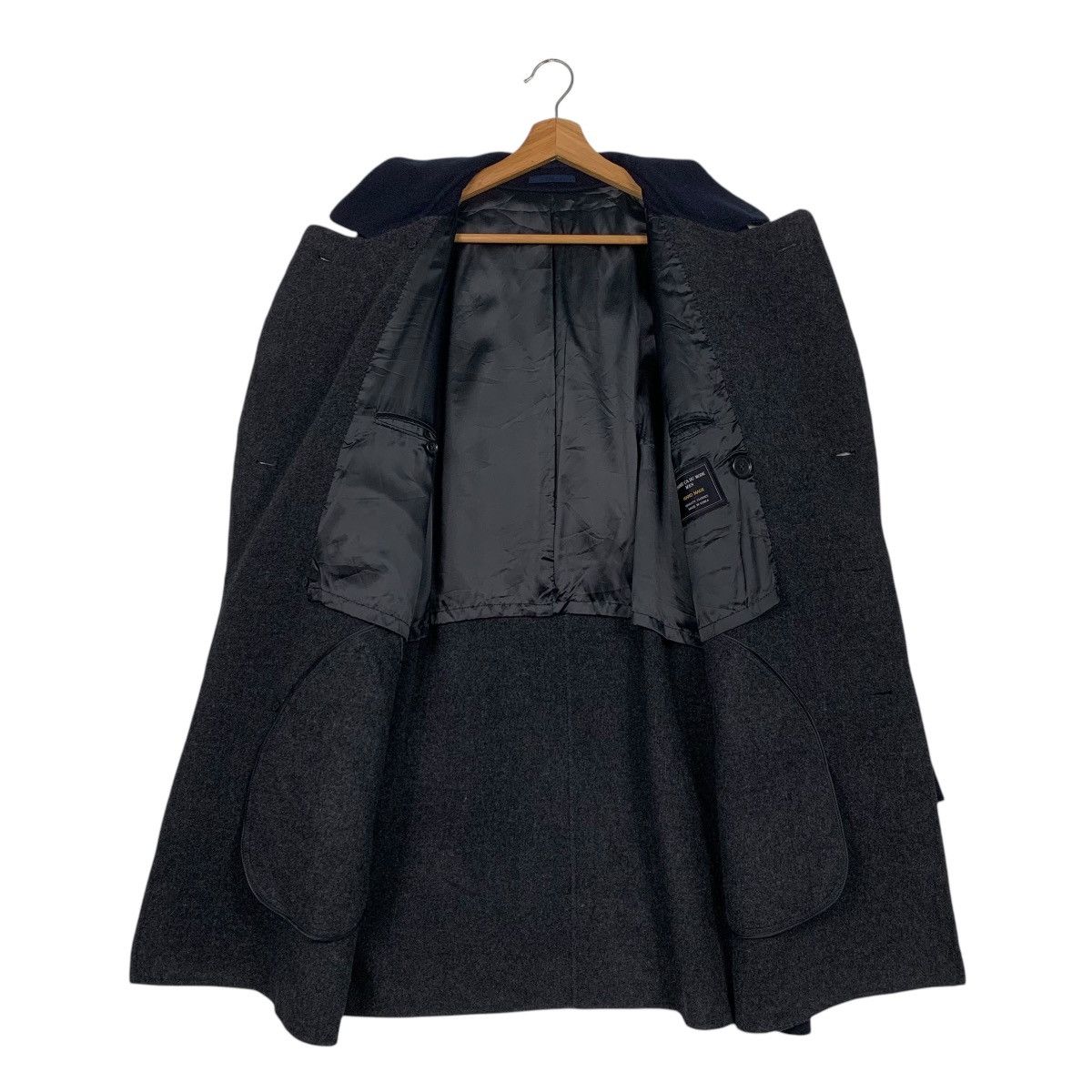 Comme Ca Ism Comme Ca Du Mode Men Wool Double Breasted Coat Size US L / EU 52-54 / 3 - 11 Thumbnail
