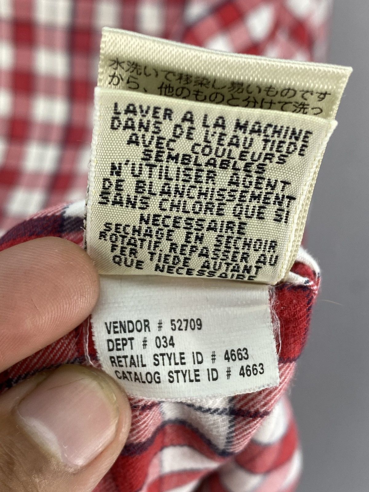Eddie Bauer Eddie Bauer Gingham Pattern Check Flannel Shirts Button Up Size US XL / EU 56 / 4 - 15 Thumbnail