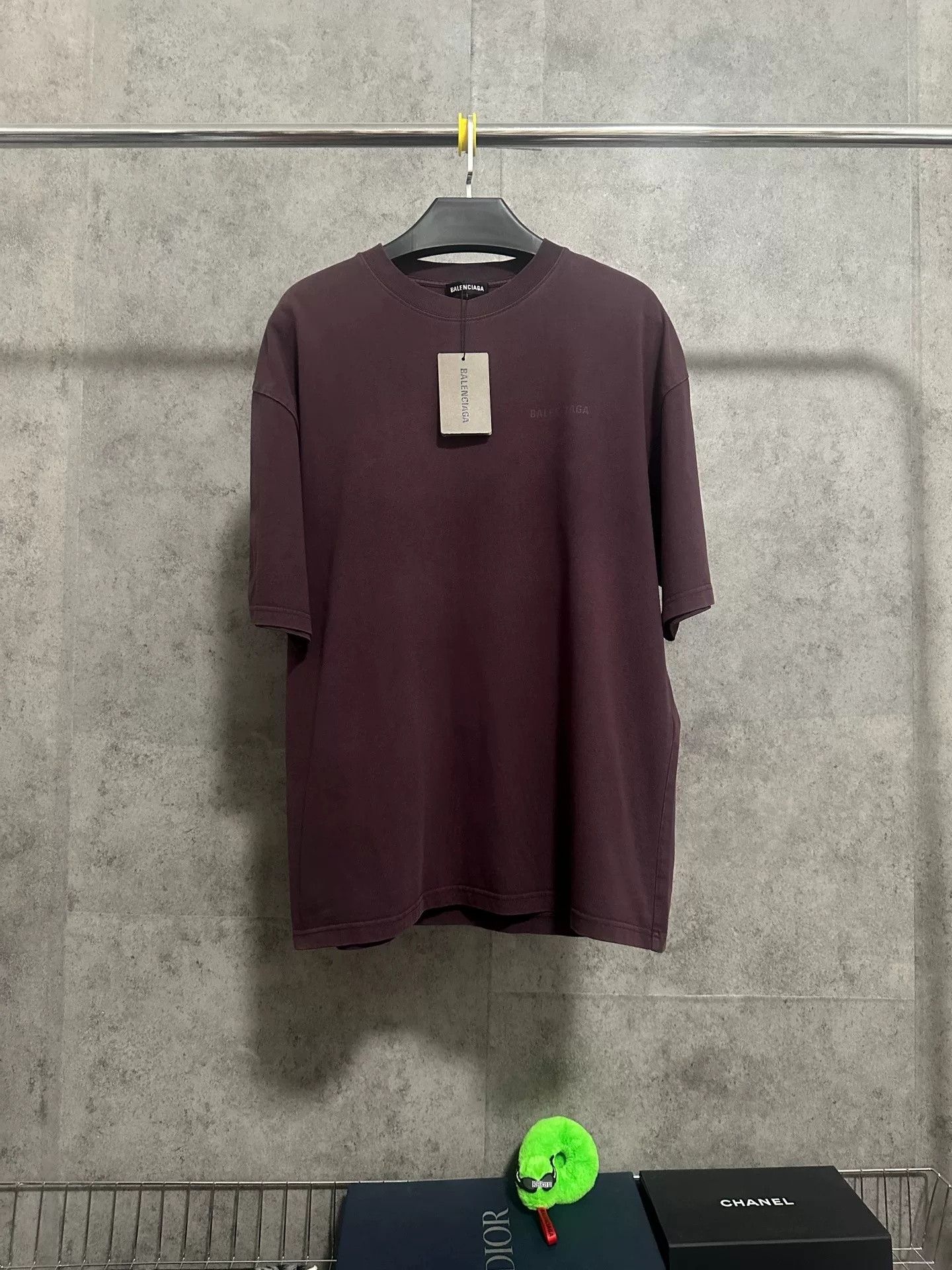 Balenciaga Balenciaga Short Sleeve T-Shirt with Logo Size US S / EU 44-46 / 1 - 1 Thumbnail