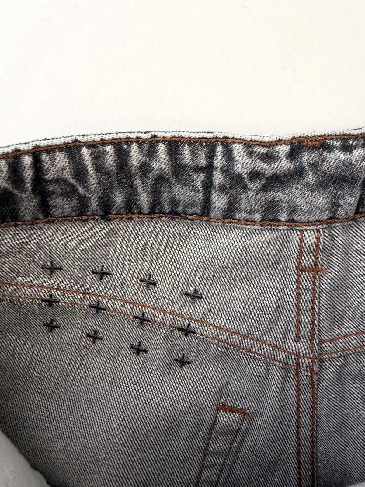 Ksubi new ksubi womens denim rider shorts grey 28 30 10 12 Size 28" / US 6 / IT 42 - 7 Thumbnail