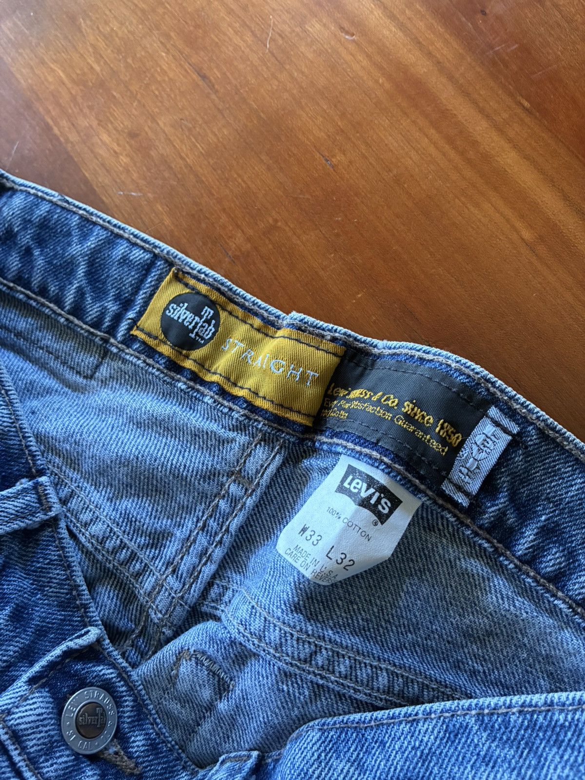 Levi's Vintage 90s Levi’s Silvertab denim jeans Size US 31 - 4 Thumbnail
