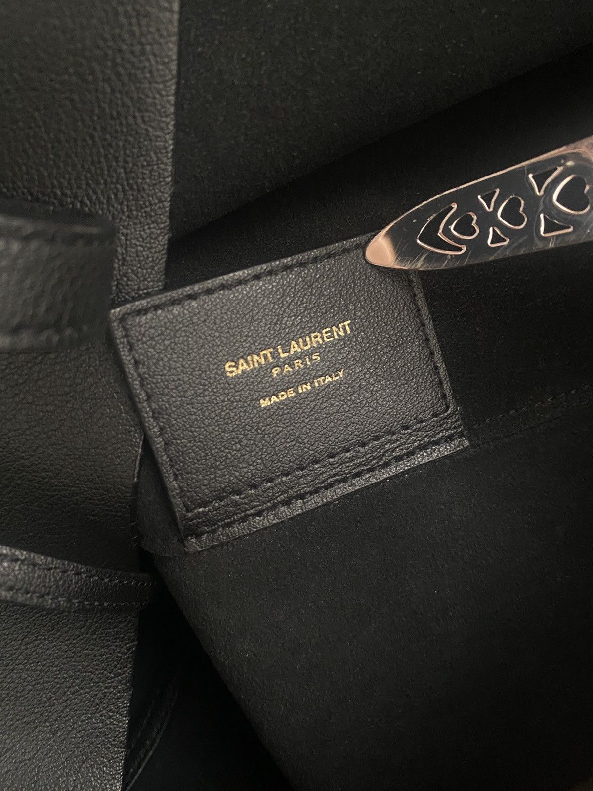 Yves Saint Laurent Yves Sain Laurent Black Handle Bag Size ONE SIZE - 6 Thumbnail