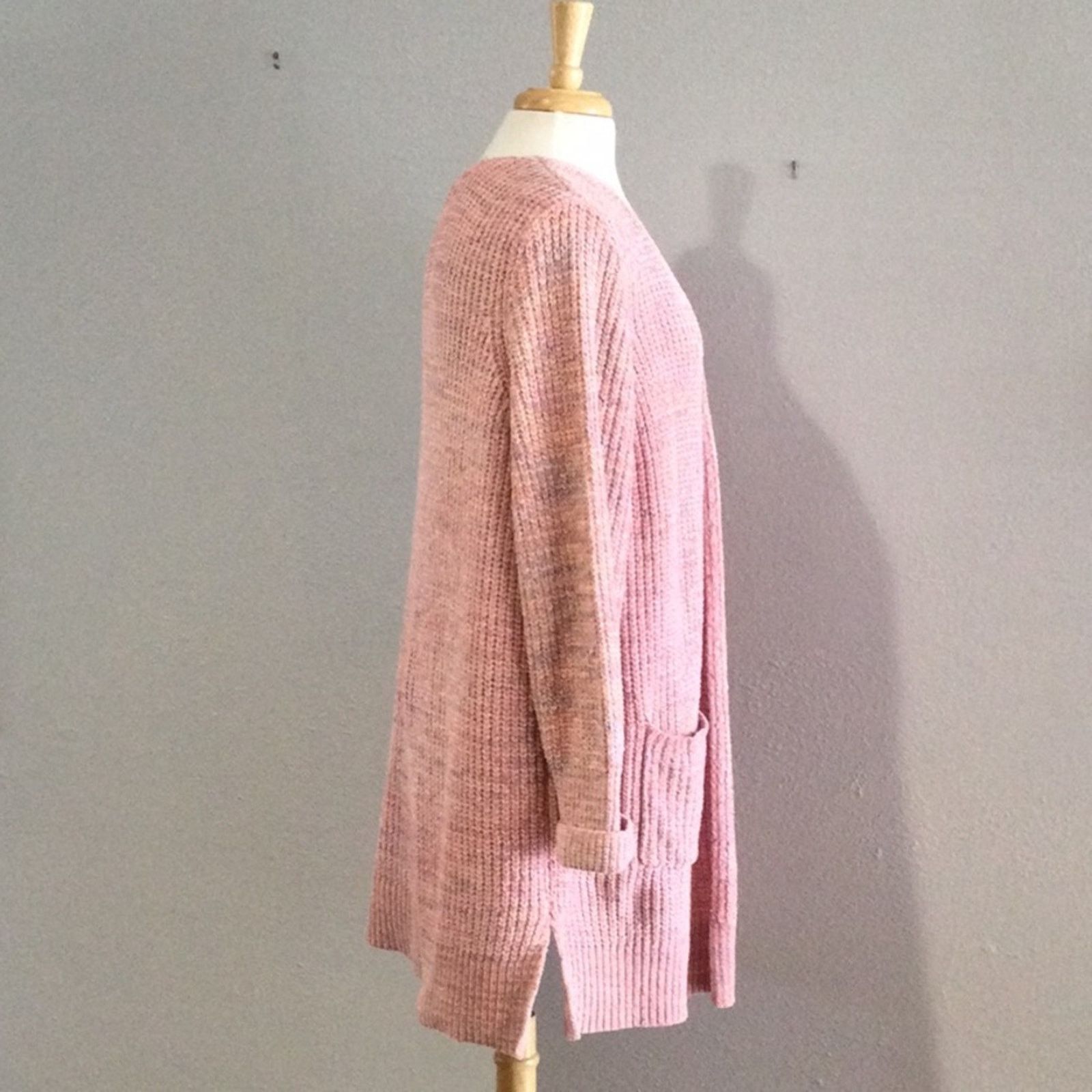 Other Absolutely Famous Rose Knitted Open Front Cardigan 3X NWT Size 3XL / US 20-22 - 5 Thumbnail