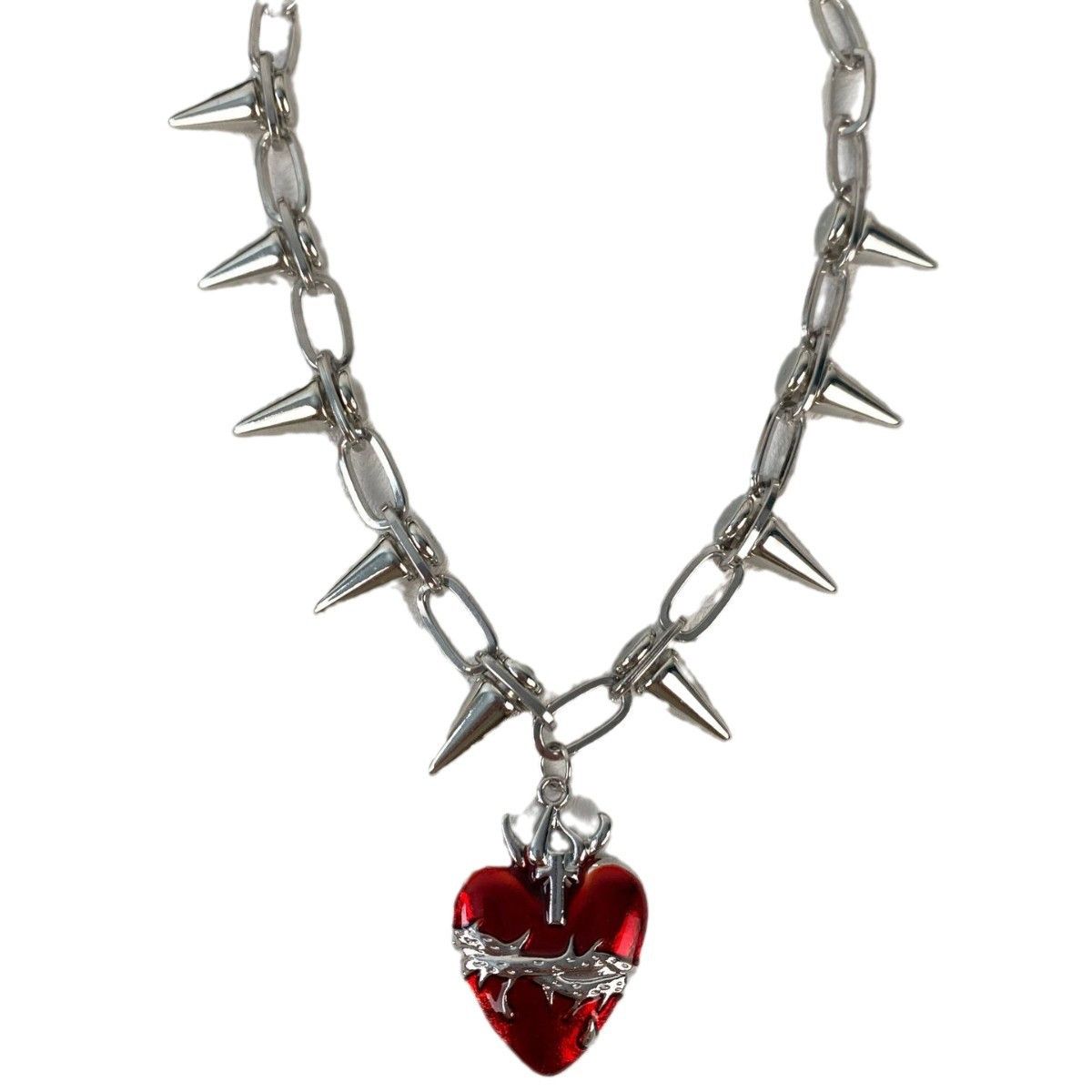 Other Thorny Heart Matchless STEAL! Y2K Chains Necklace Chain Size ONE SIZE - 5 Thumbnail
