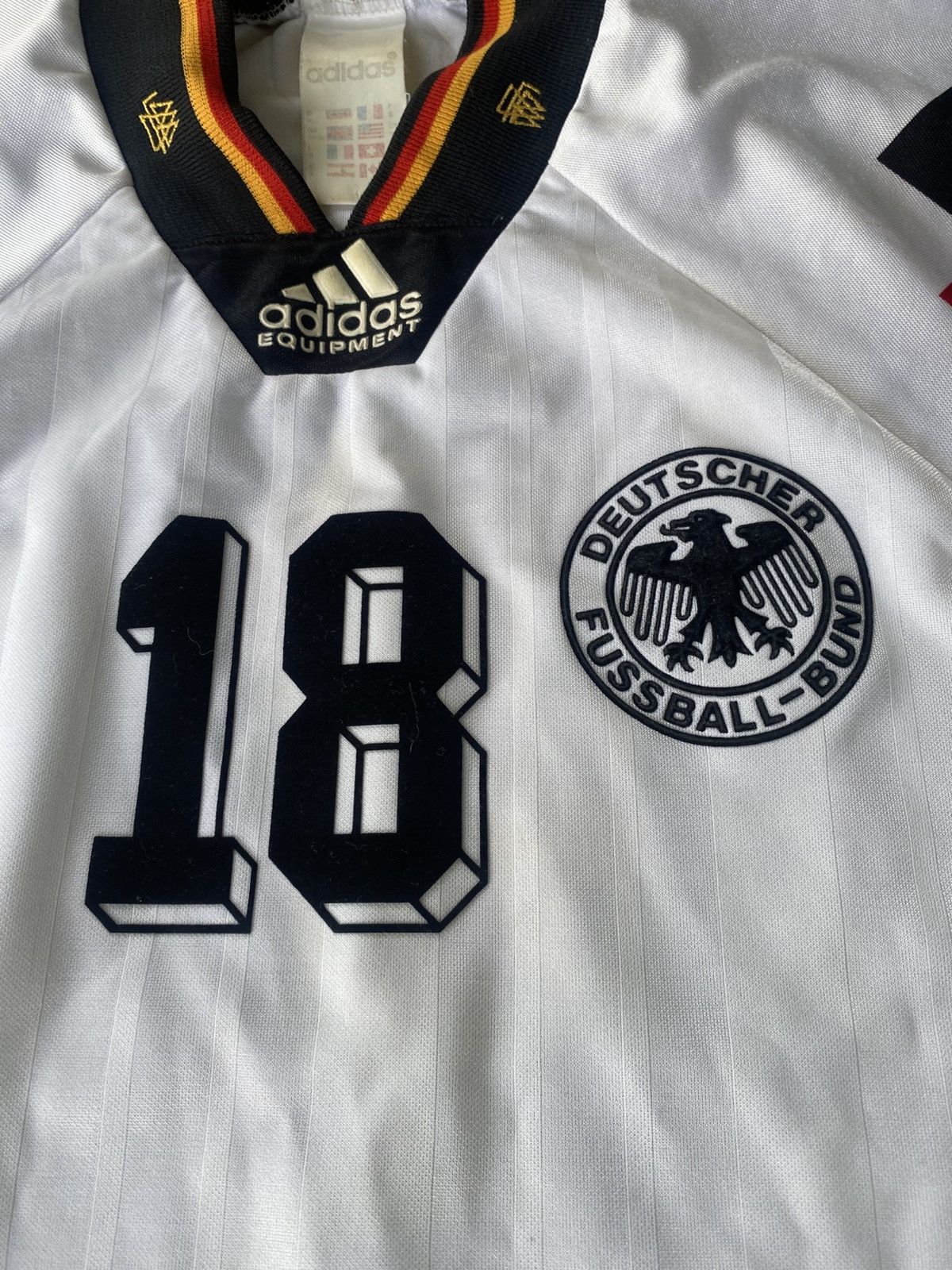 Vintage Adidas 90’s Germany National Football JURGEN KLISMAN