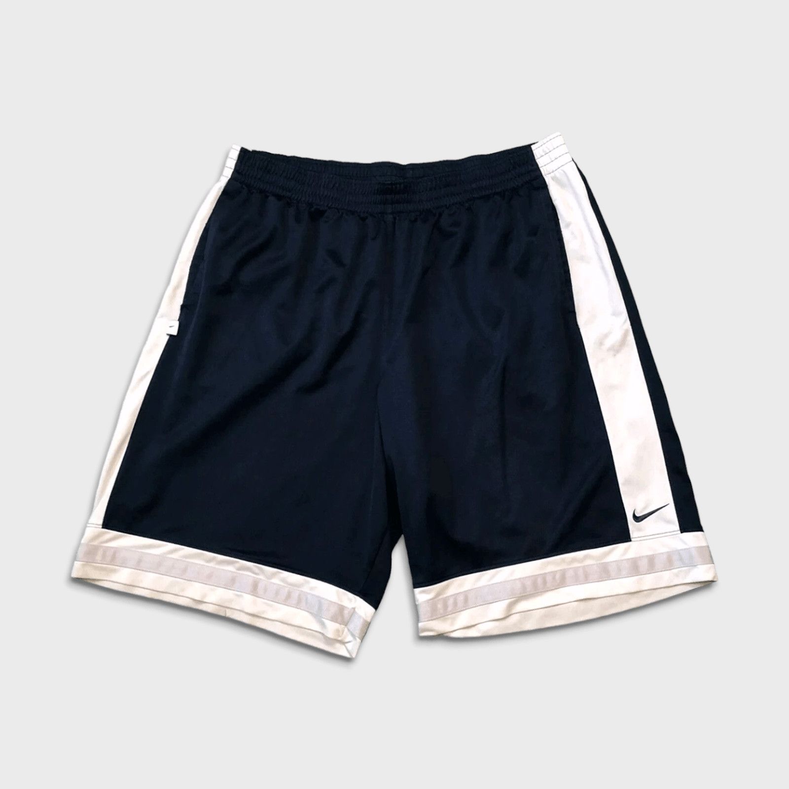 Nike × Vintage Nike Sportswear Shorts 2XL Swoosh Pocketed Athletic Pants Size US 37 - 1 Thumbnail