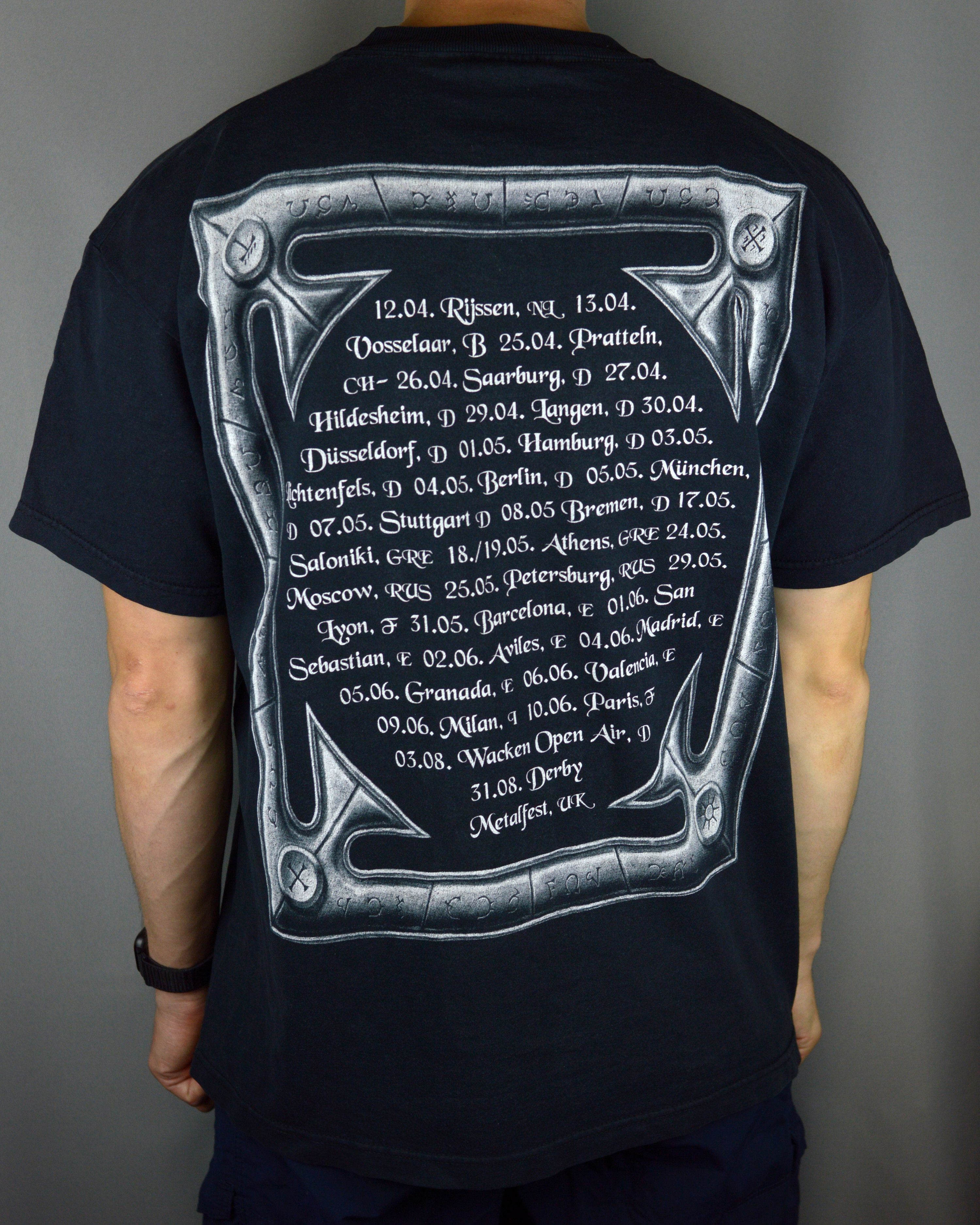Band Tees × Vintage Vintage Blind Guardian 90s shirt Size US XL / EU 56 / 4 - 2 Thumbnail