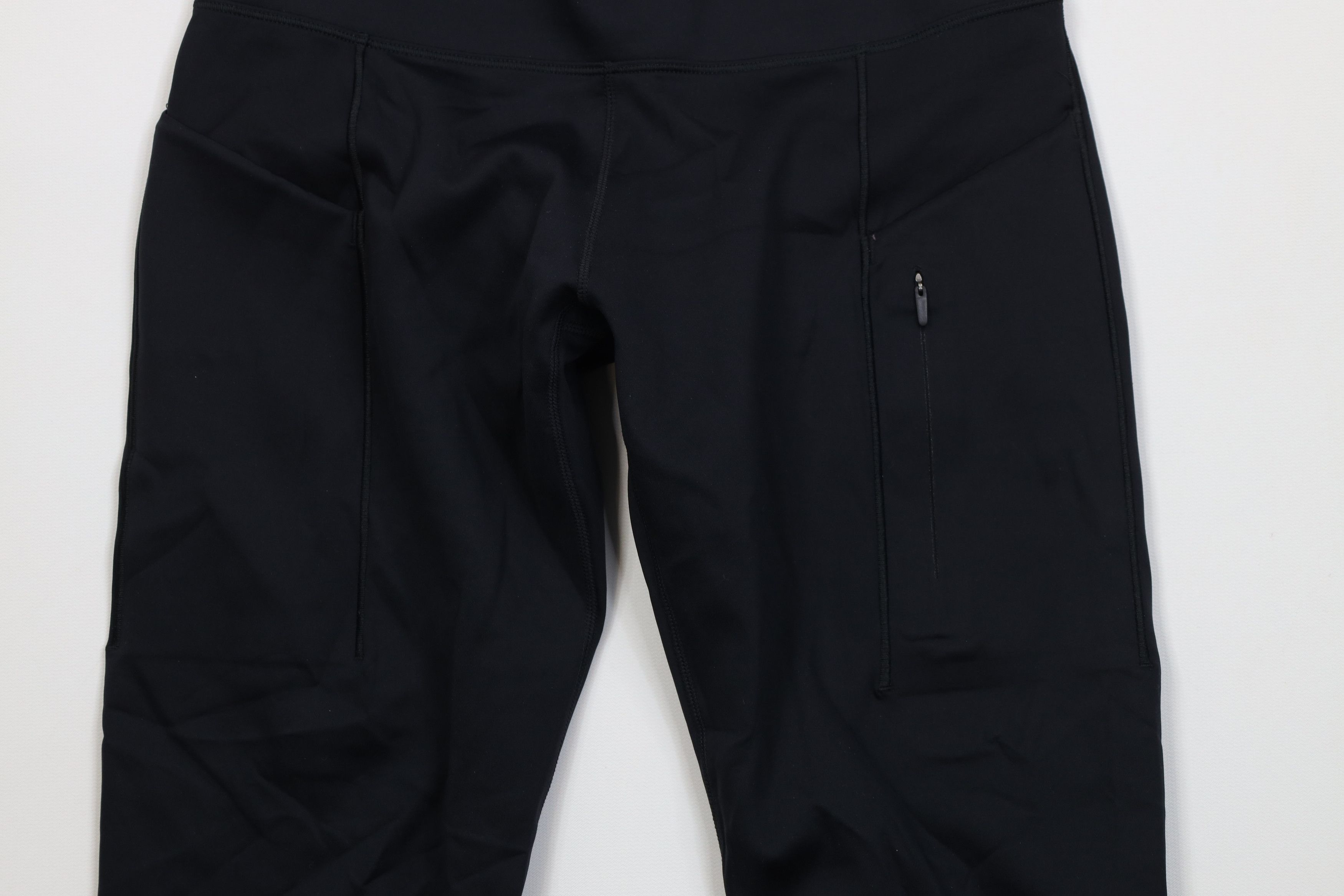 Nike Nike Go Dri-Fit High Waisted Gym Training Leggings Black Size 23" - 3 Thumbnail