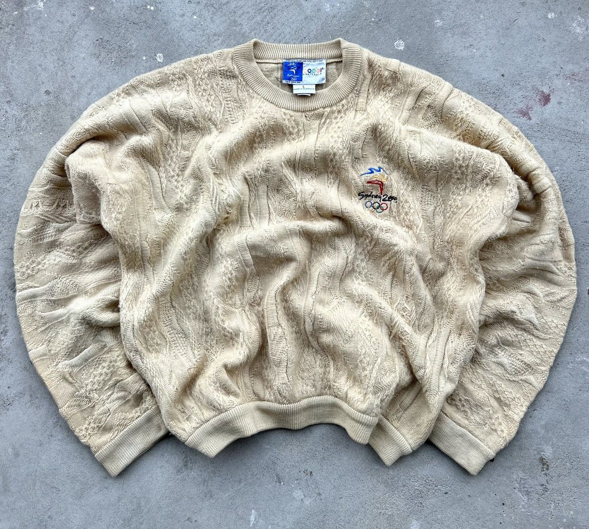 RARE COOGI 1996 MILLENNIUM COLLECTION SYDNEY OLYMPICS KNIT