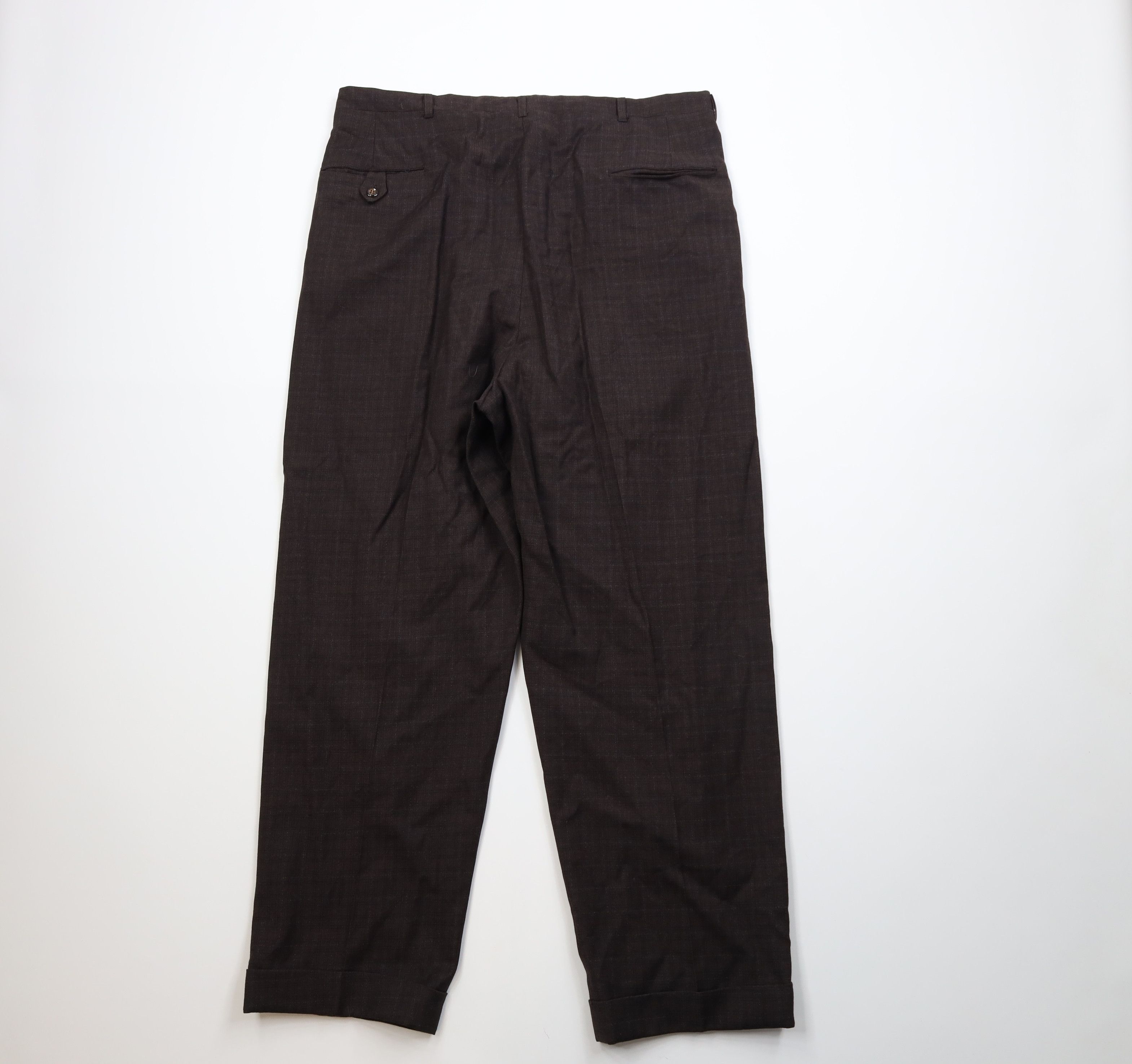 Vintage Vintage 50s Hollywood Regency Gabardine Chino Pants USA Size US 38 / EU 54 - 9 Thumbnail