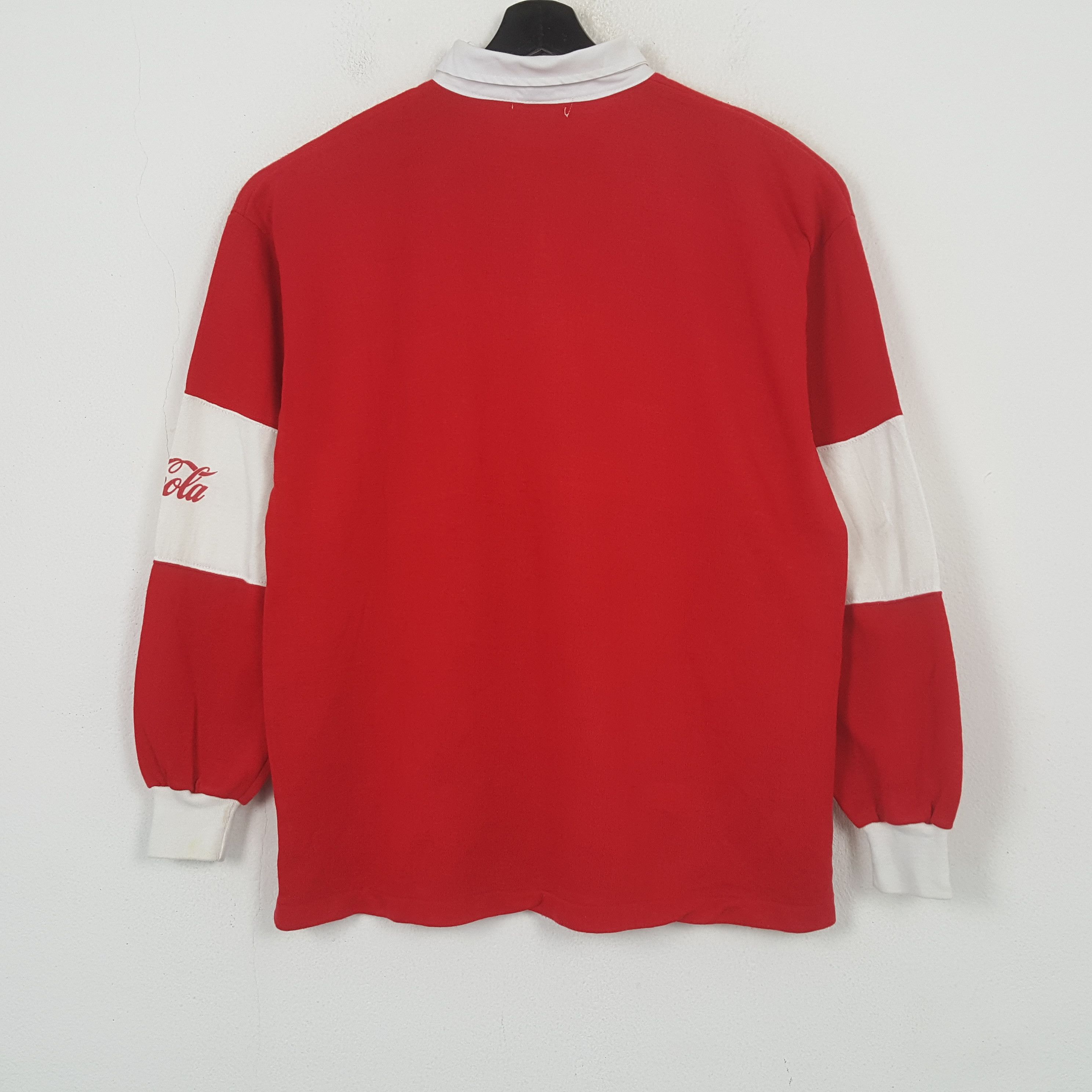 Coca Cola Coca-Cola Spellout Design Polos C294N53 Size US L / EU 52-54 / 3 - 3 Thumbnail
